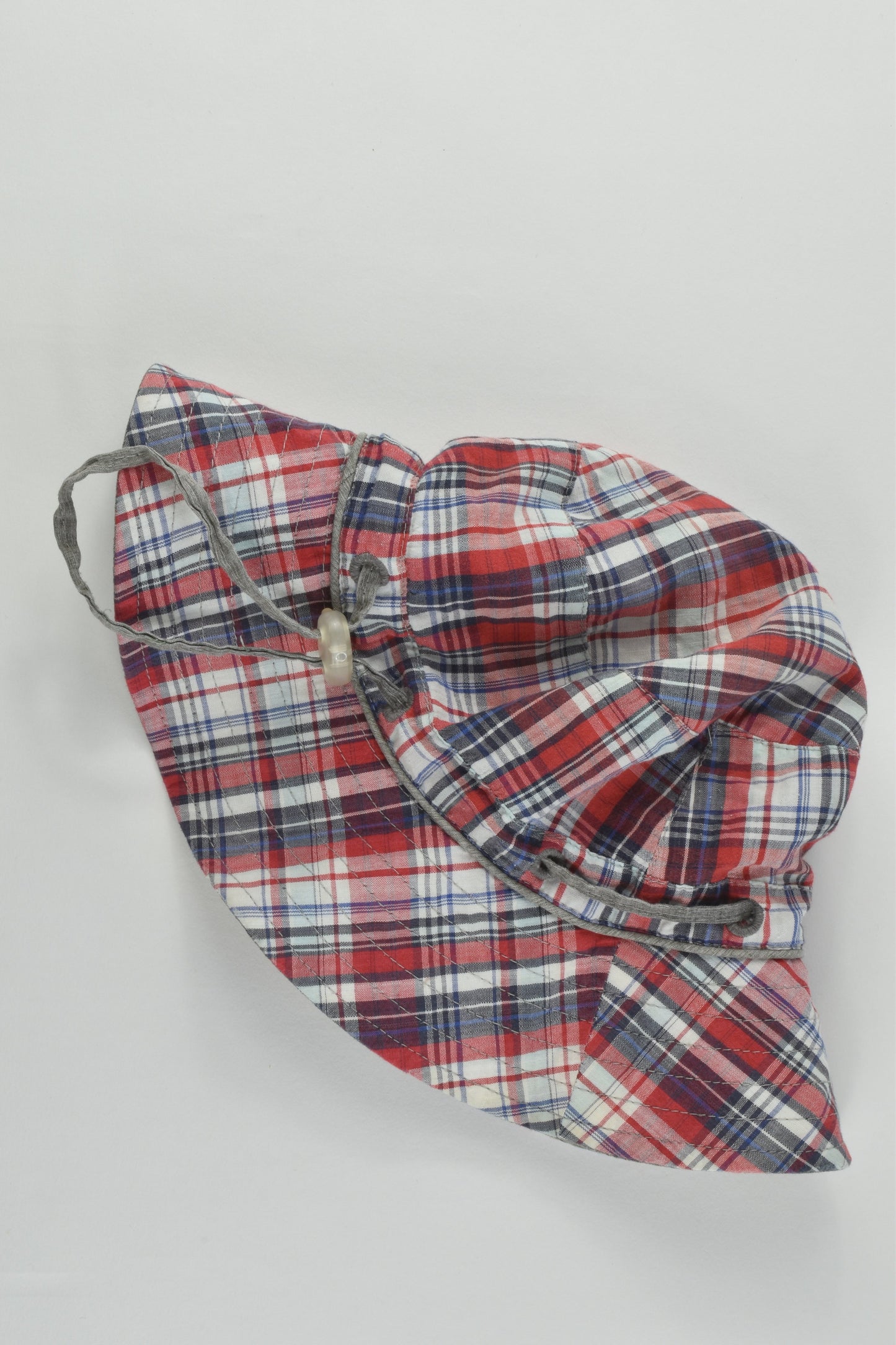 Toshi Size L (5 years and up) Checked Hat