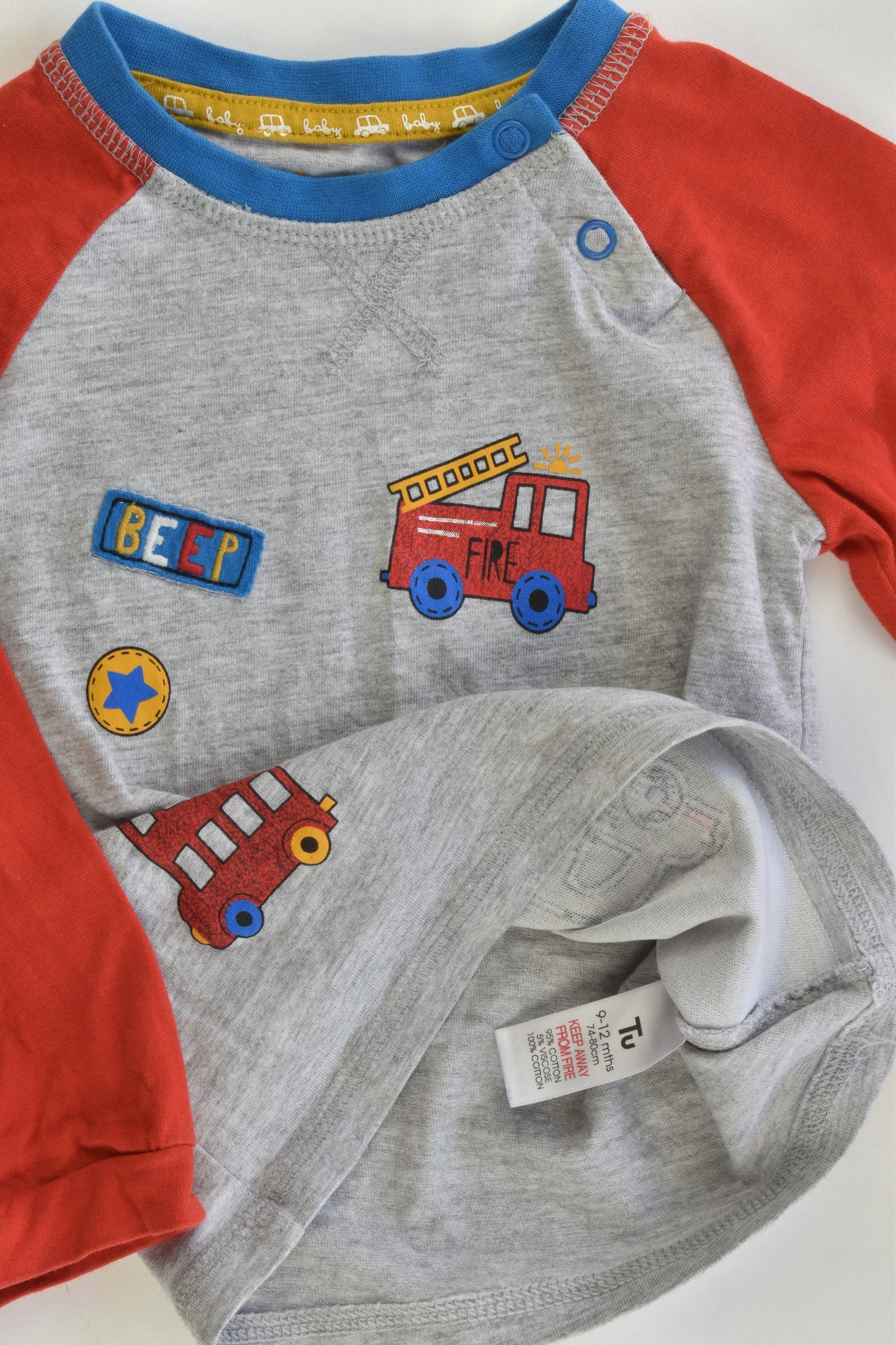 TU Size 0 (9-12 months, 74-80 cm) Vehicles Top