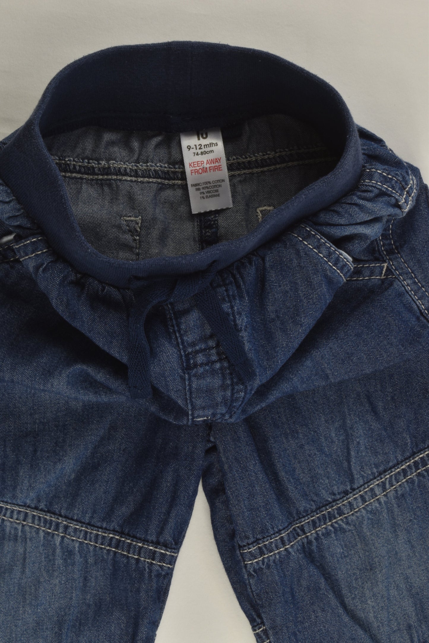 Tu Size 0 (9-12 months) Lightweight Denim Pants