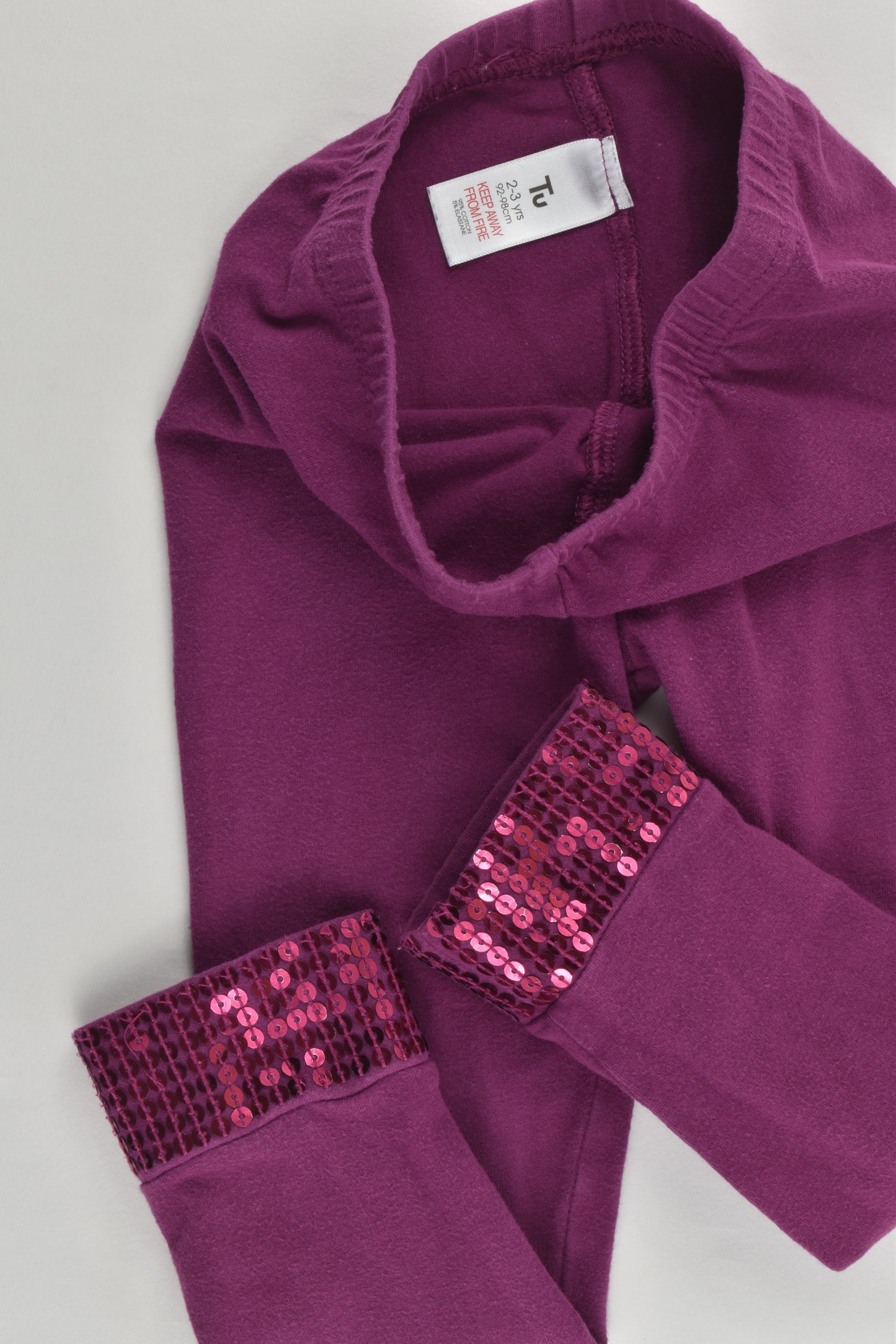 TU Size 2-3 (92-98 cm) Purple Owl Set