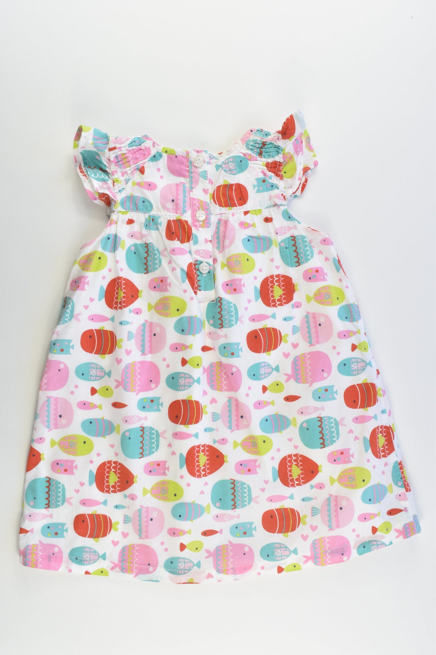 Tu Size 2 (86-92 cm) Lined Fish Dress