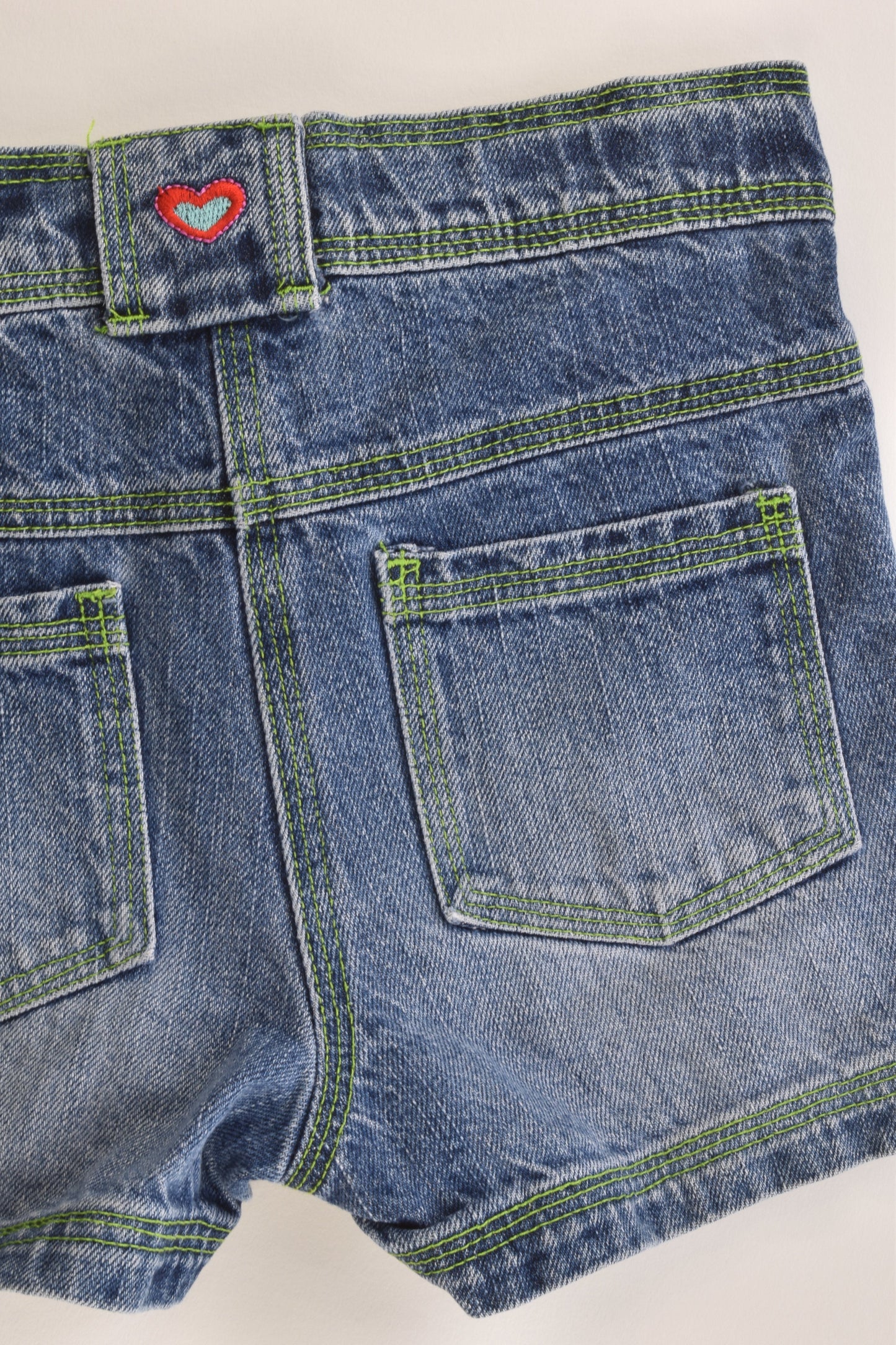 TU (UK) Size 7 Denim Shorts with Embroidery
