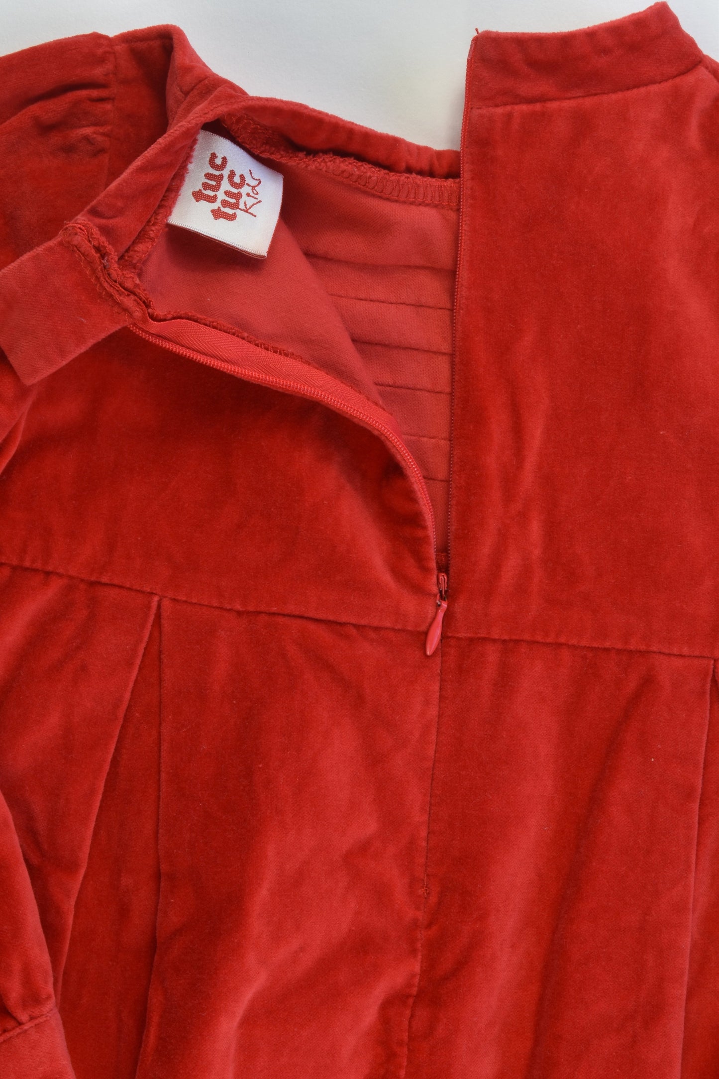 Tuc Tuc (Spain Size 5 (110 cm) Velvety Winter Dress