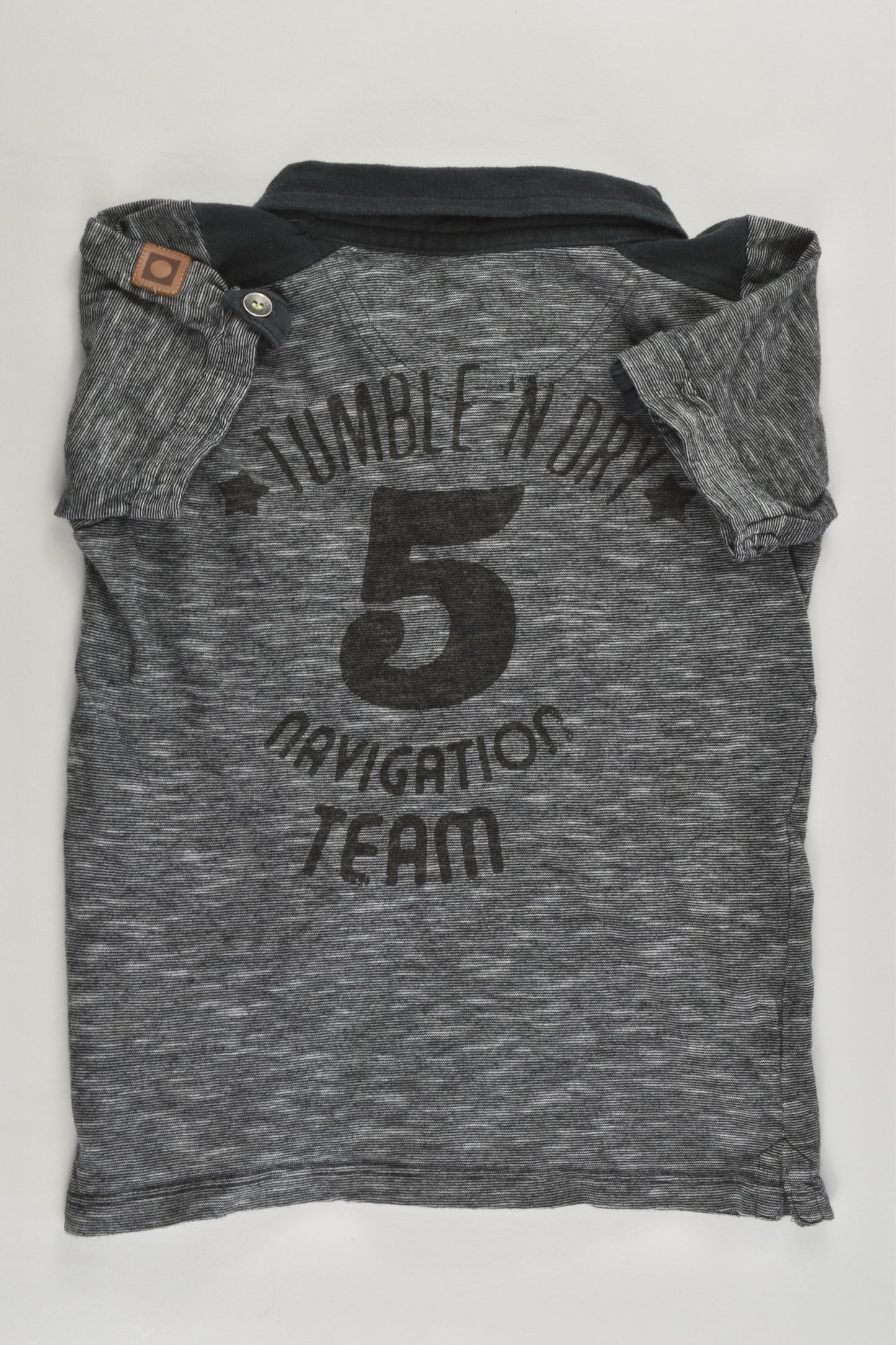 Tumble 'N Dry Size 2 (92 cm) 'Navigation Team' Collared T-shirt
