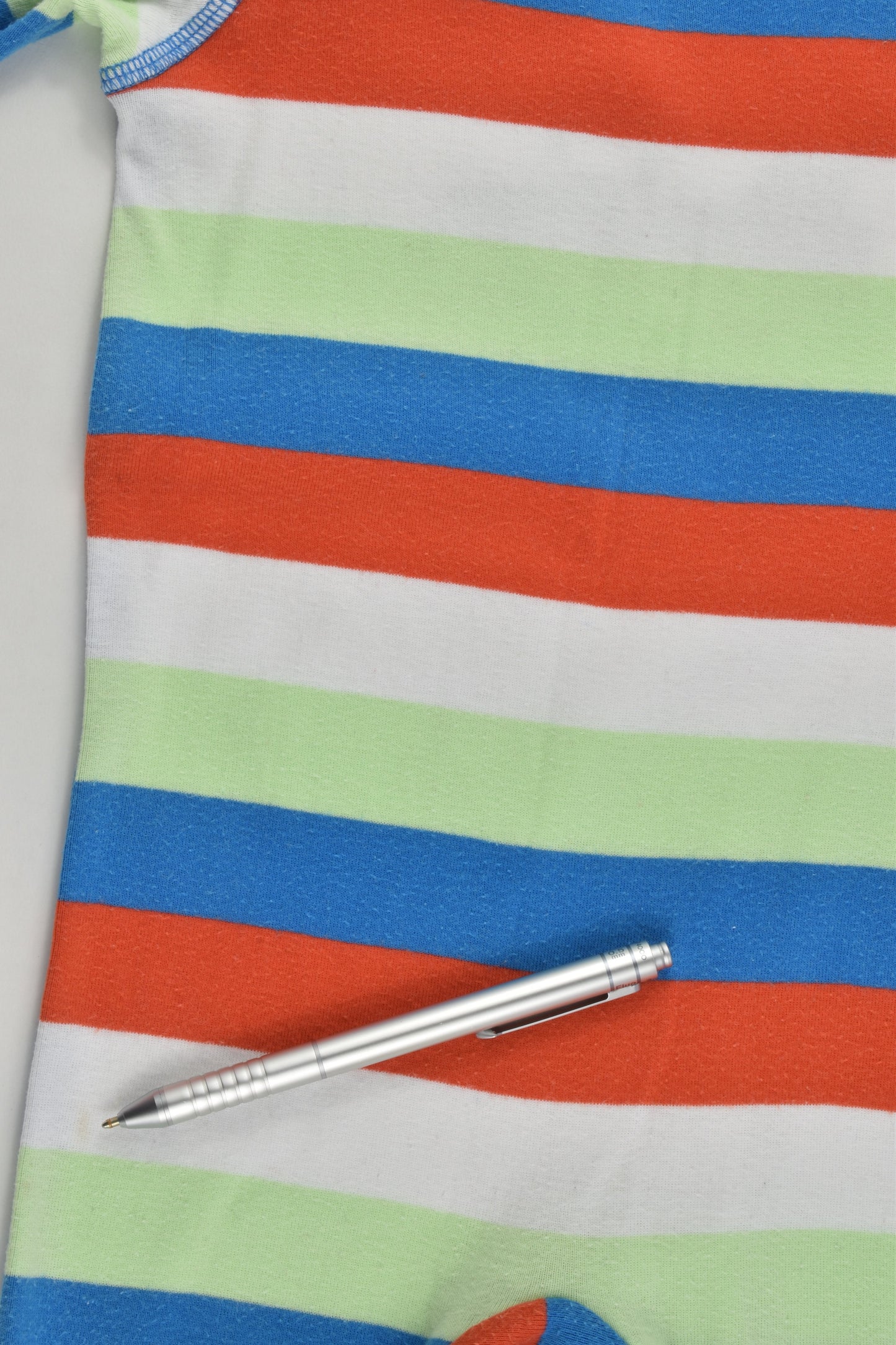 Tutta Size 00 (68 cm) Striped Vehicle Romper