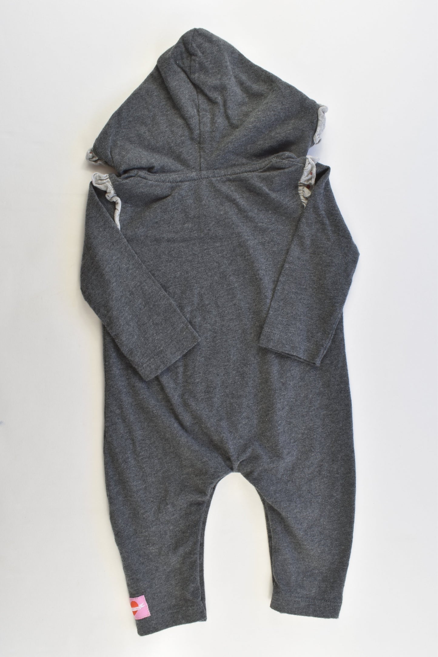 Two Belles Size 0 Bunny Hooded Playsuit