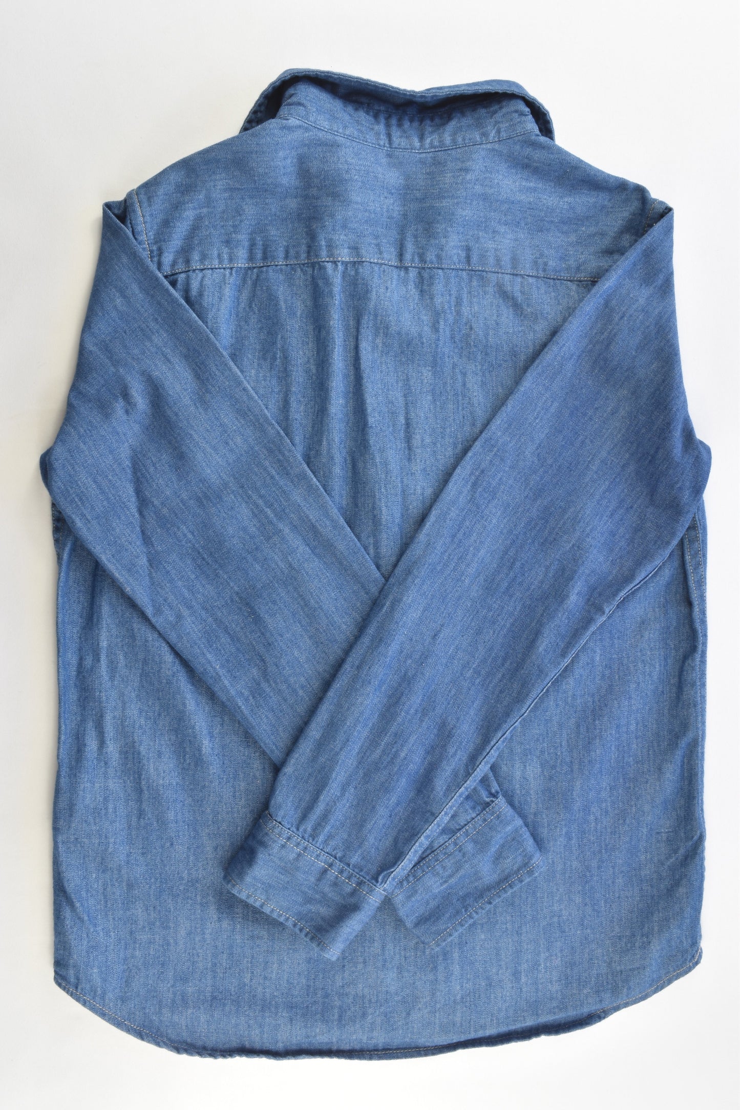 Uniqlo Size 140 cm (10) Collared Denim Shirt