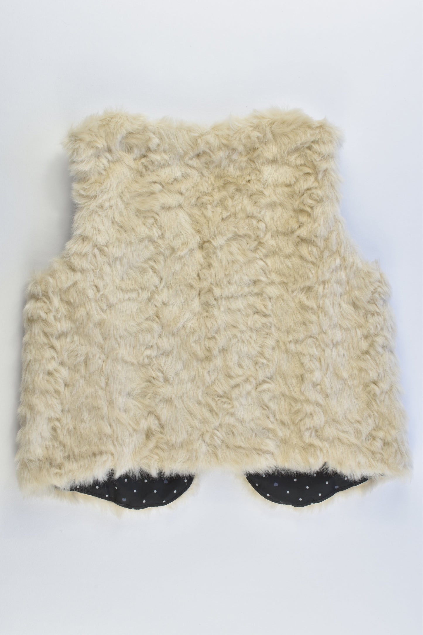 Uniqlo Size 4 Lined Furry Vest