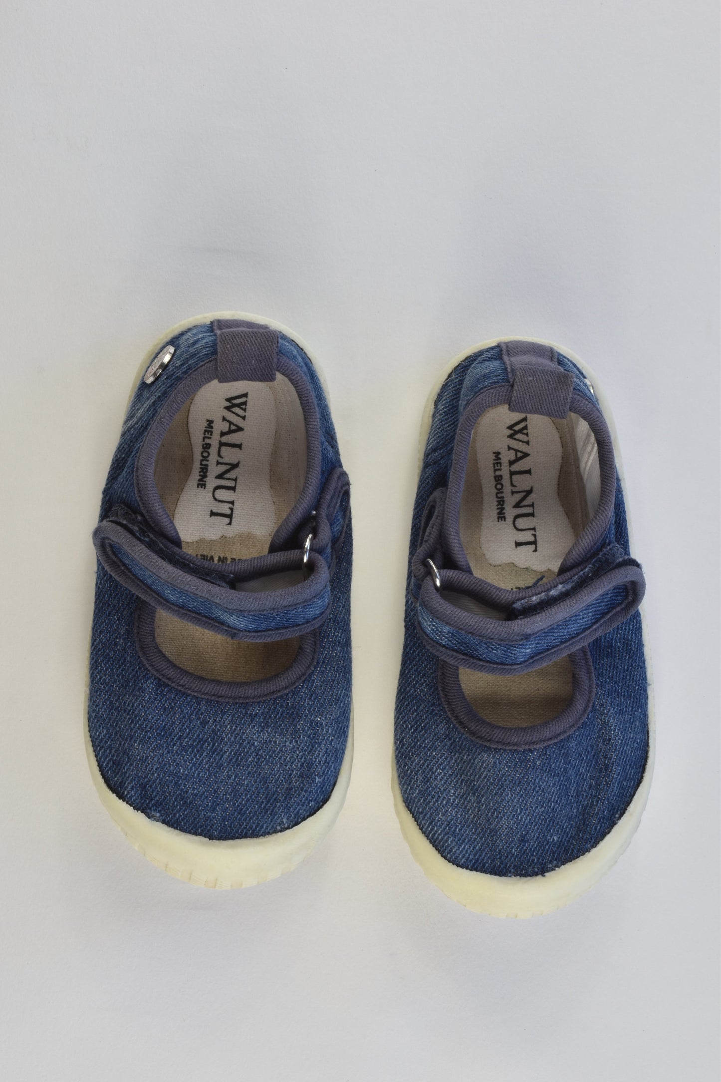 Walnut Melbourne Size 24 Shoes (Denim)
