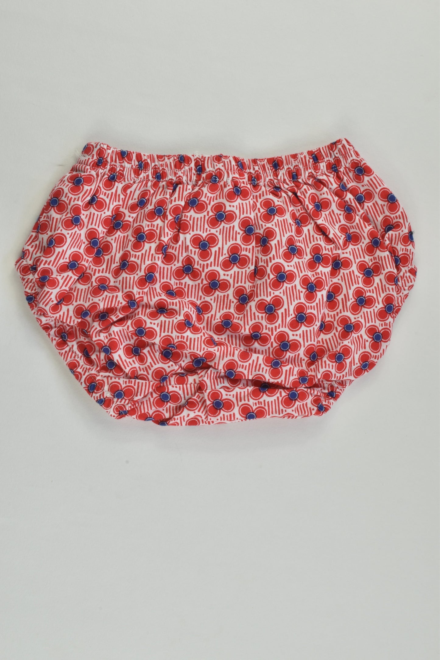 Young Hearts Size 000 Lined Retro Flowers Bloomers