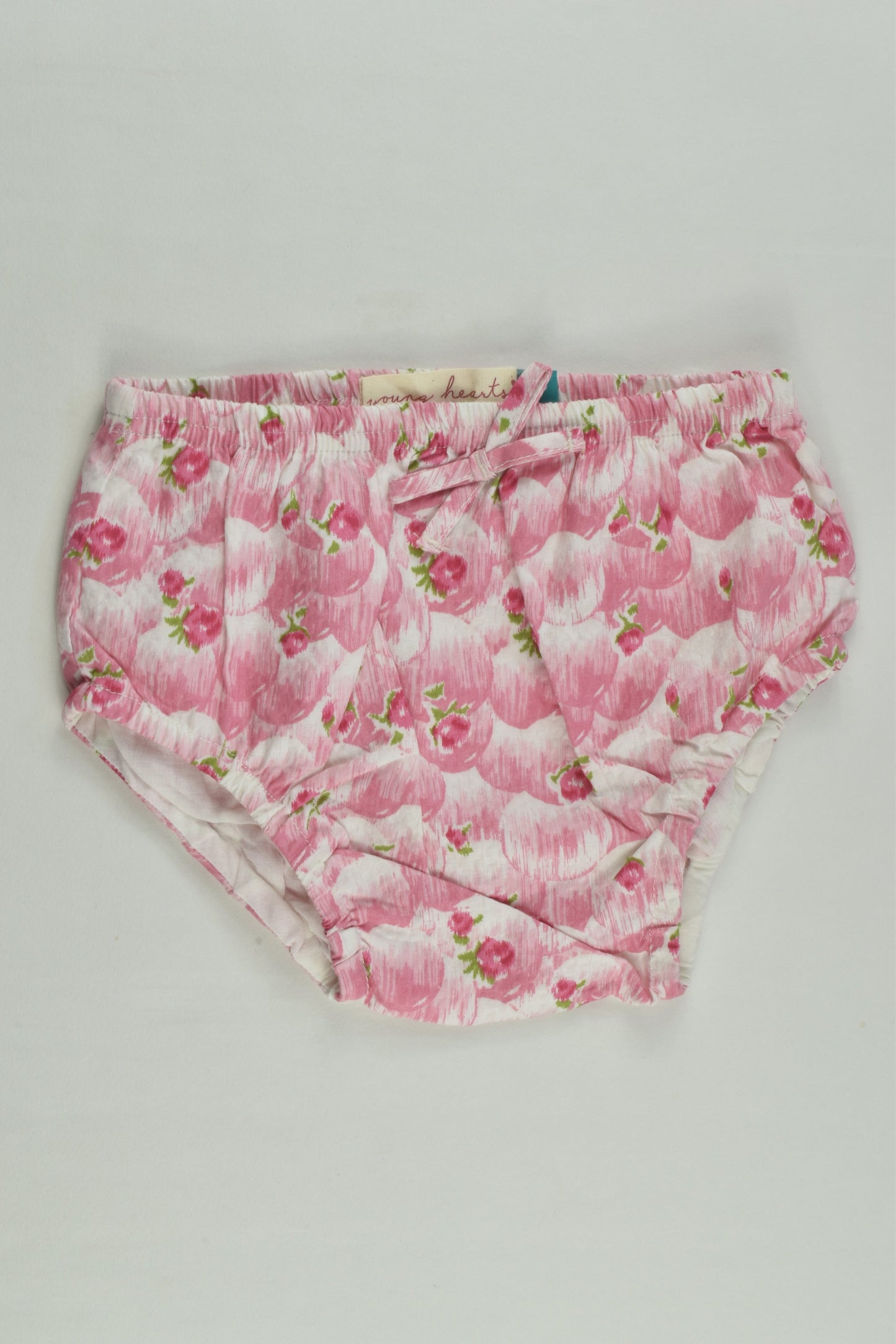 Young Hearts Size 2 Roses Lined Bloomers