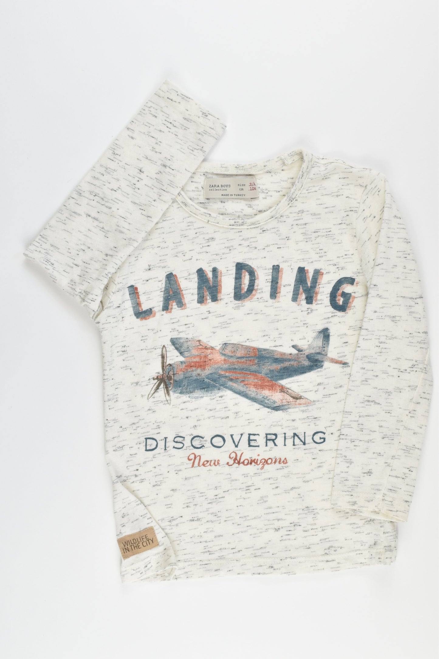 Zara Boys Size 3-4 T-shirt