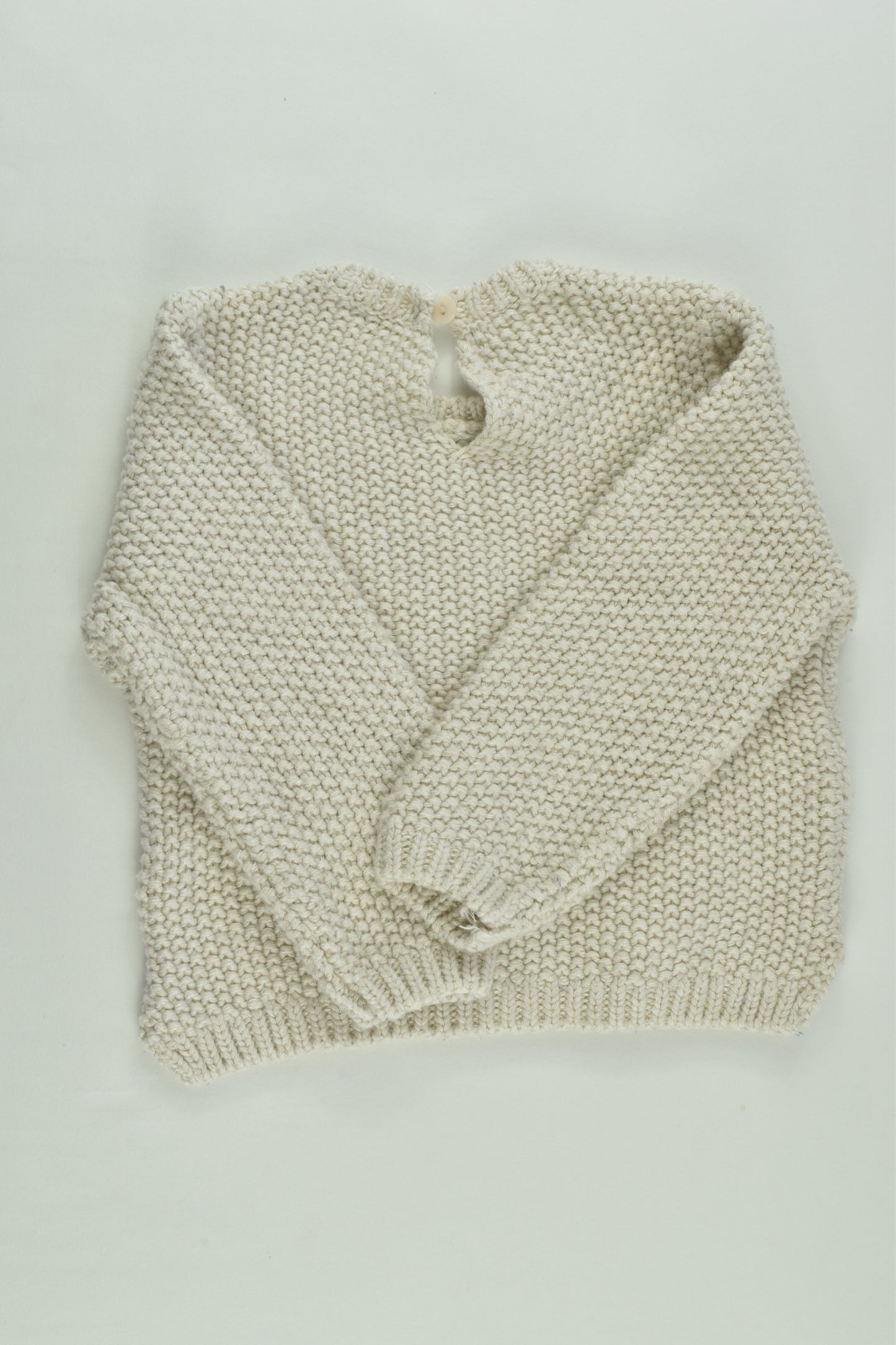 Zara Size 0 (74 cm) 'Create Your World' Knitted Jumper