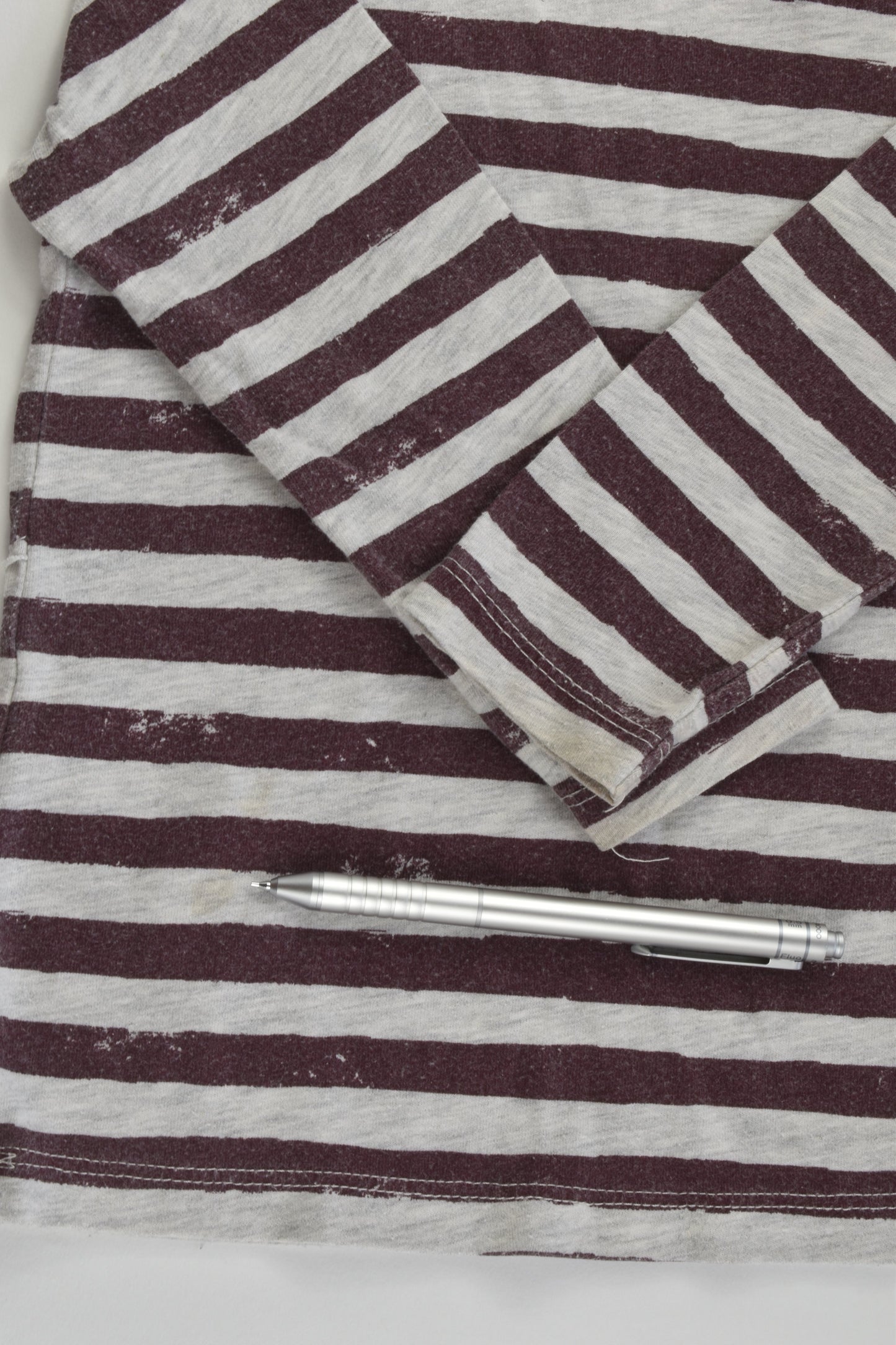 Zara Size 1 (12/18 months) Striped Skeleton Top