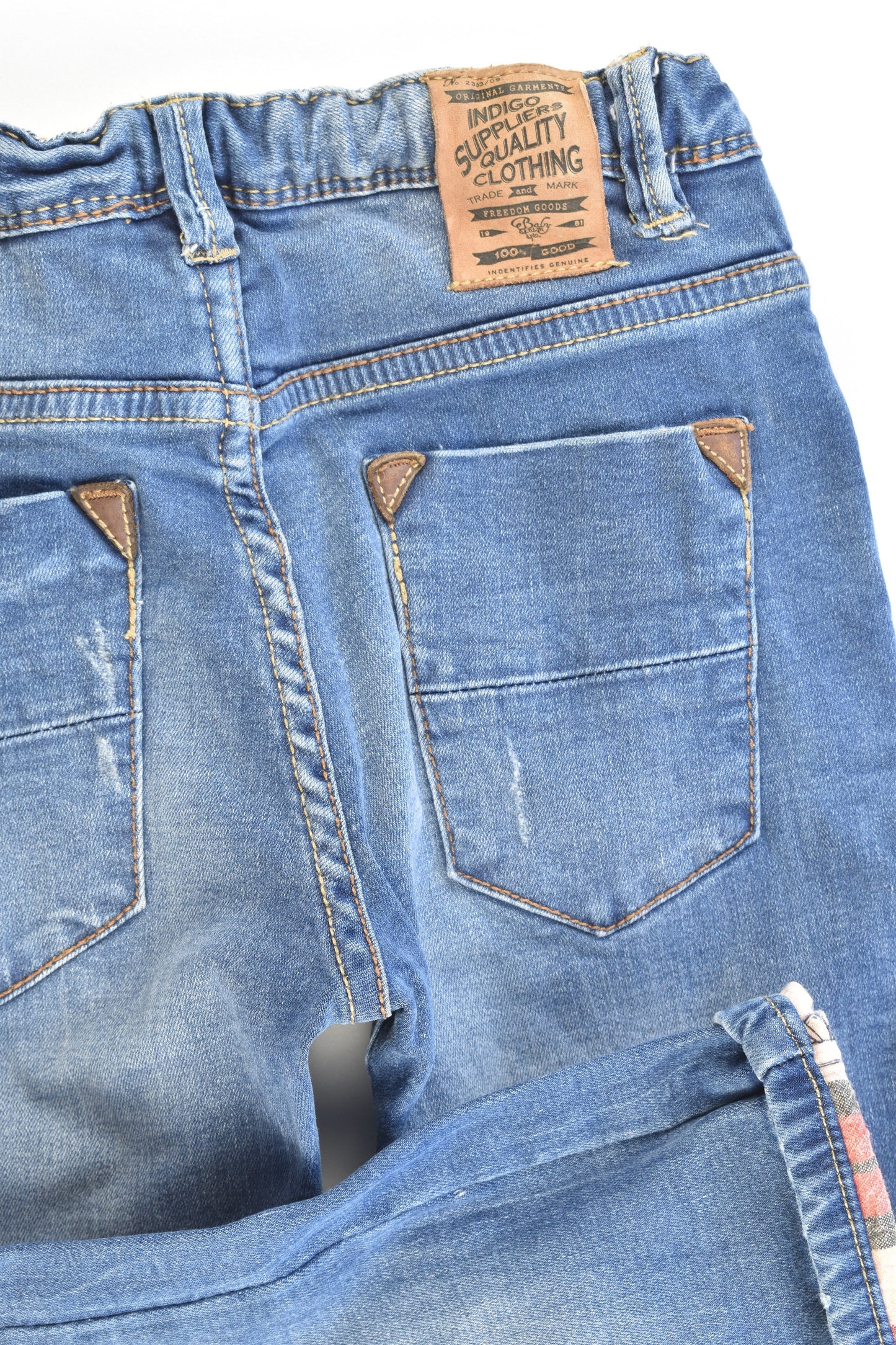 Zara Size 2/3 (98 cm) Stretchy Denim Pants