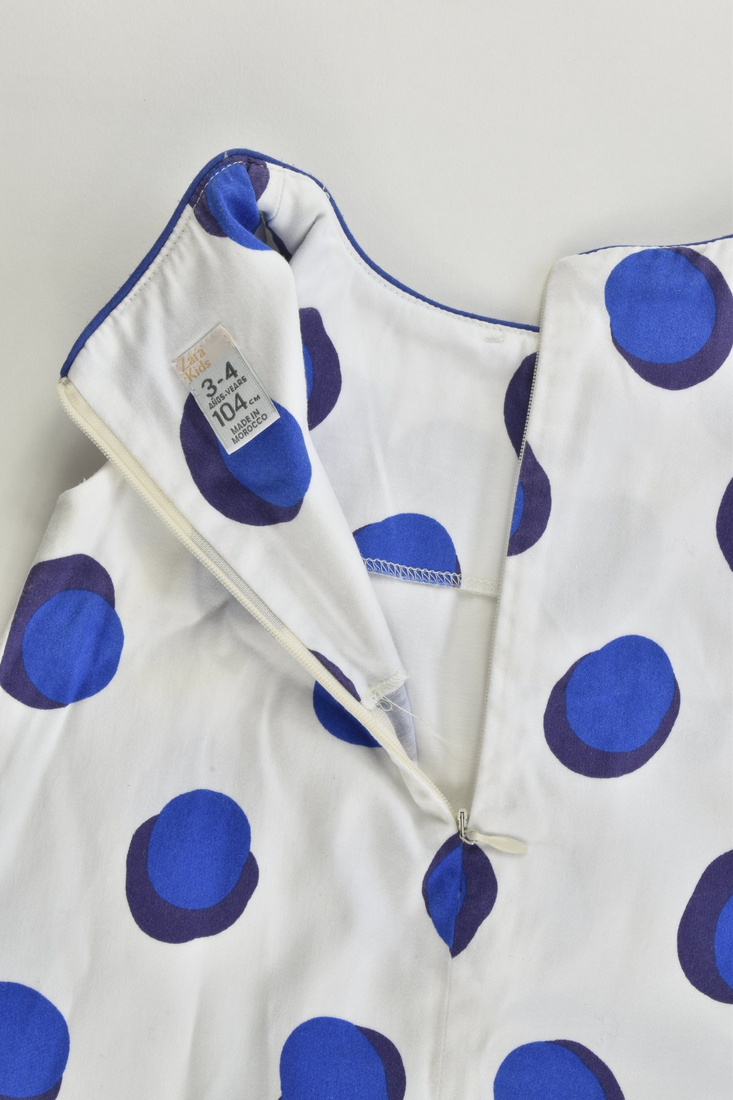 Zara Size 3-4 Polka Dots Dress