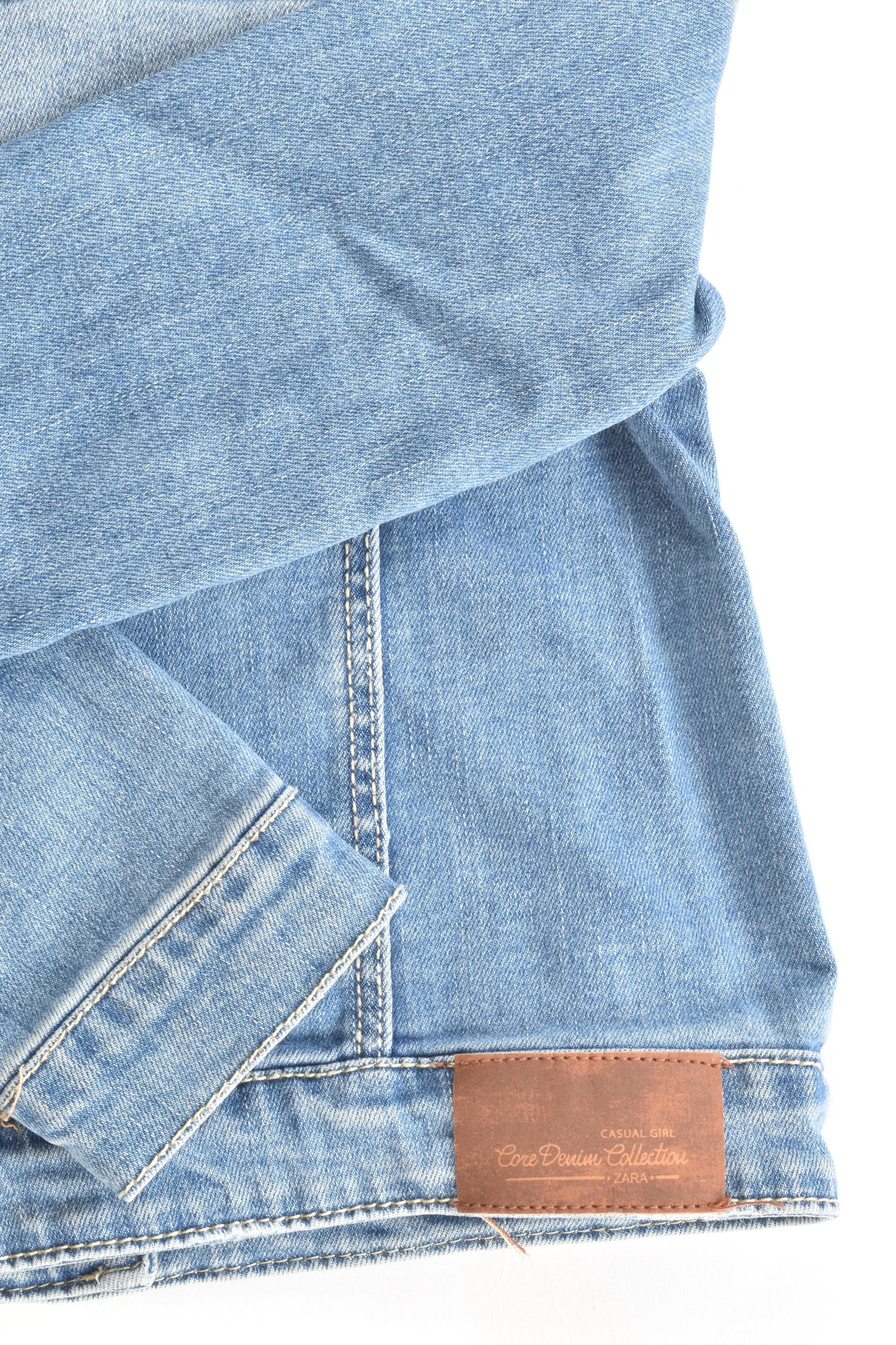 Zara Size 6 (116 cm) Stretchy Denim Jacket