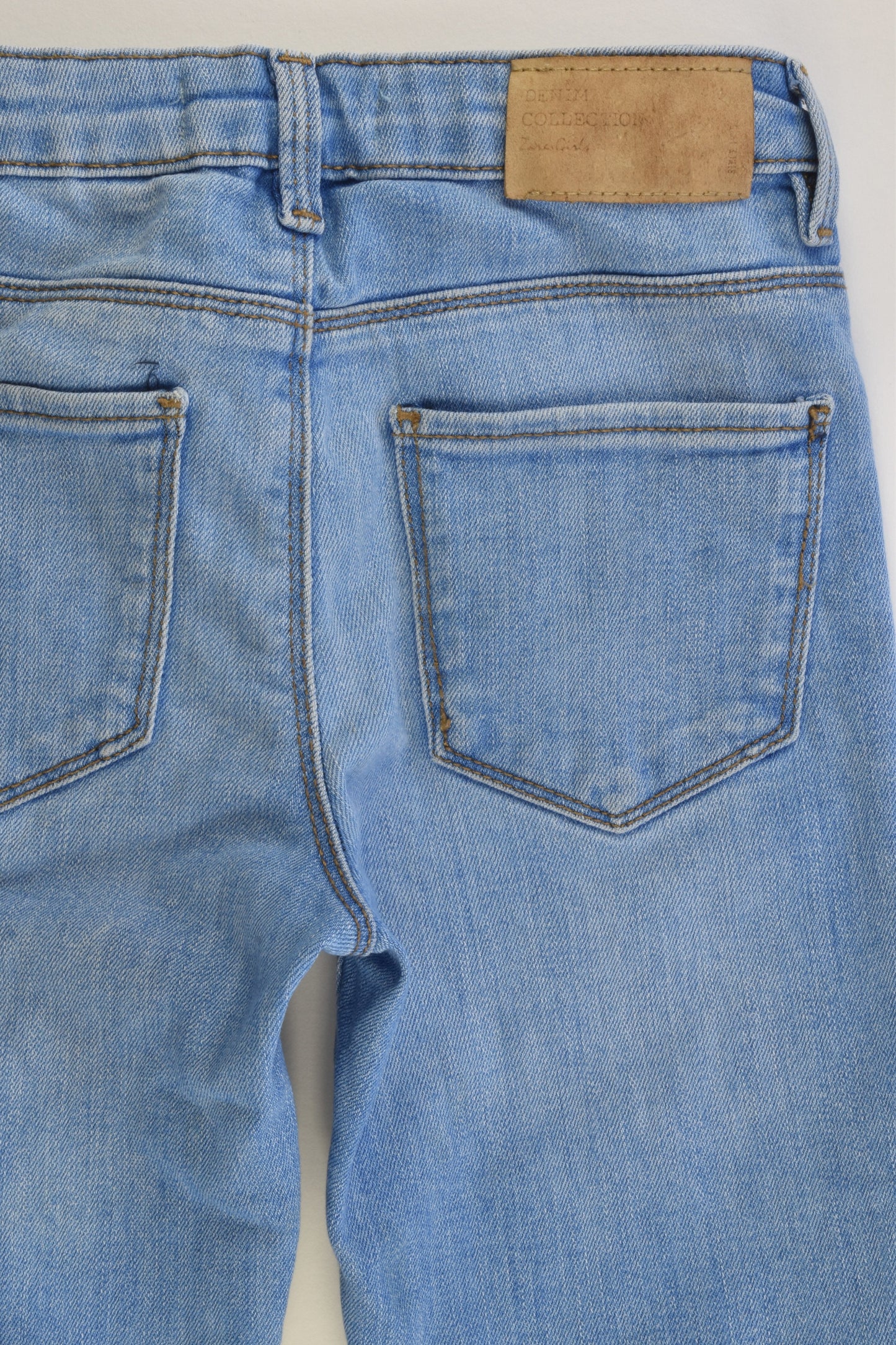 Zara Size 6 (116 cm) Stretchy Denim Pants