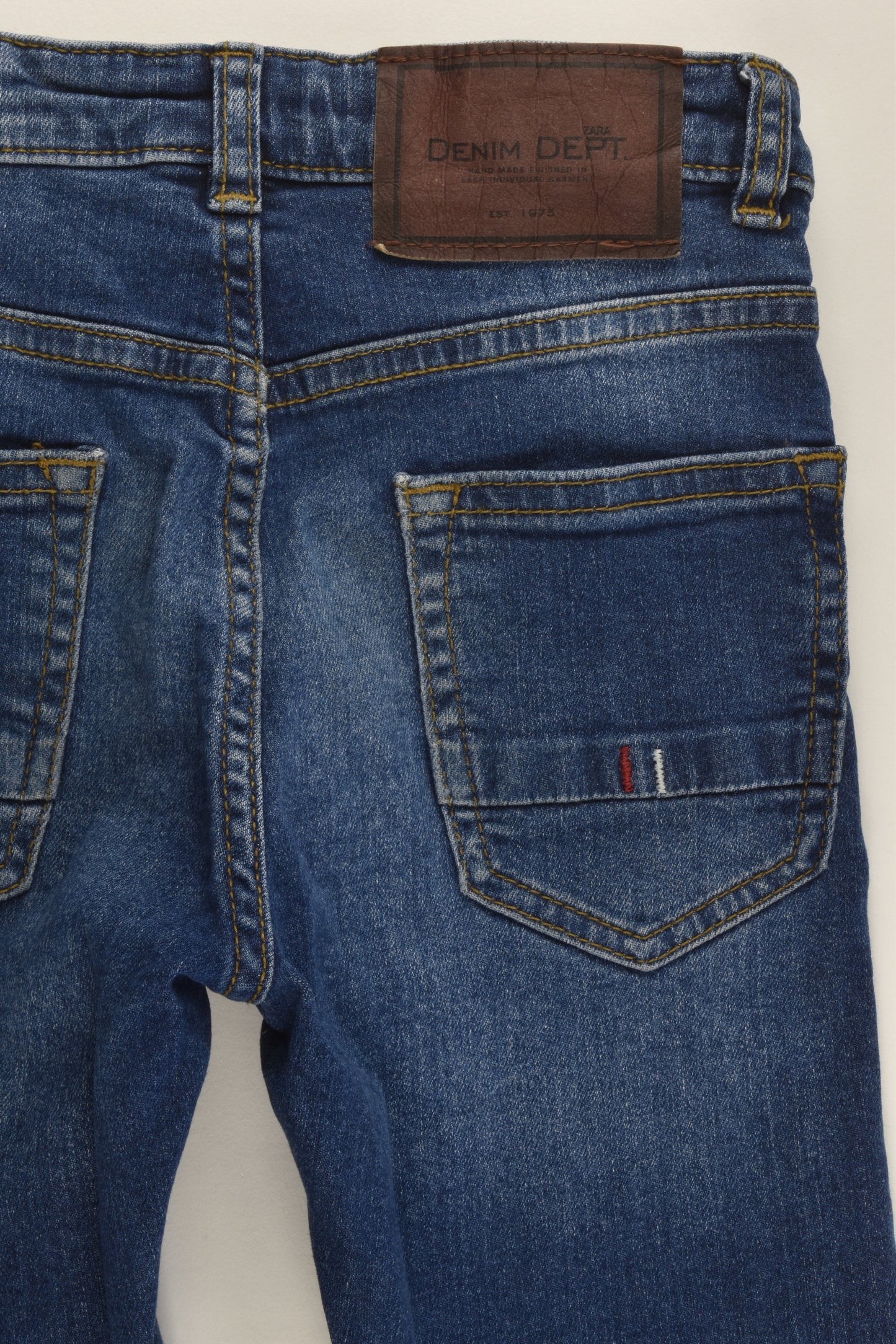 Zara Size 6 (116 cm) Stretchy Denim Pants