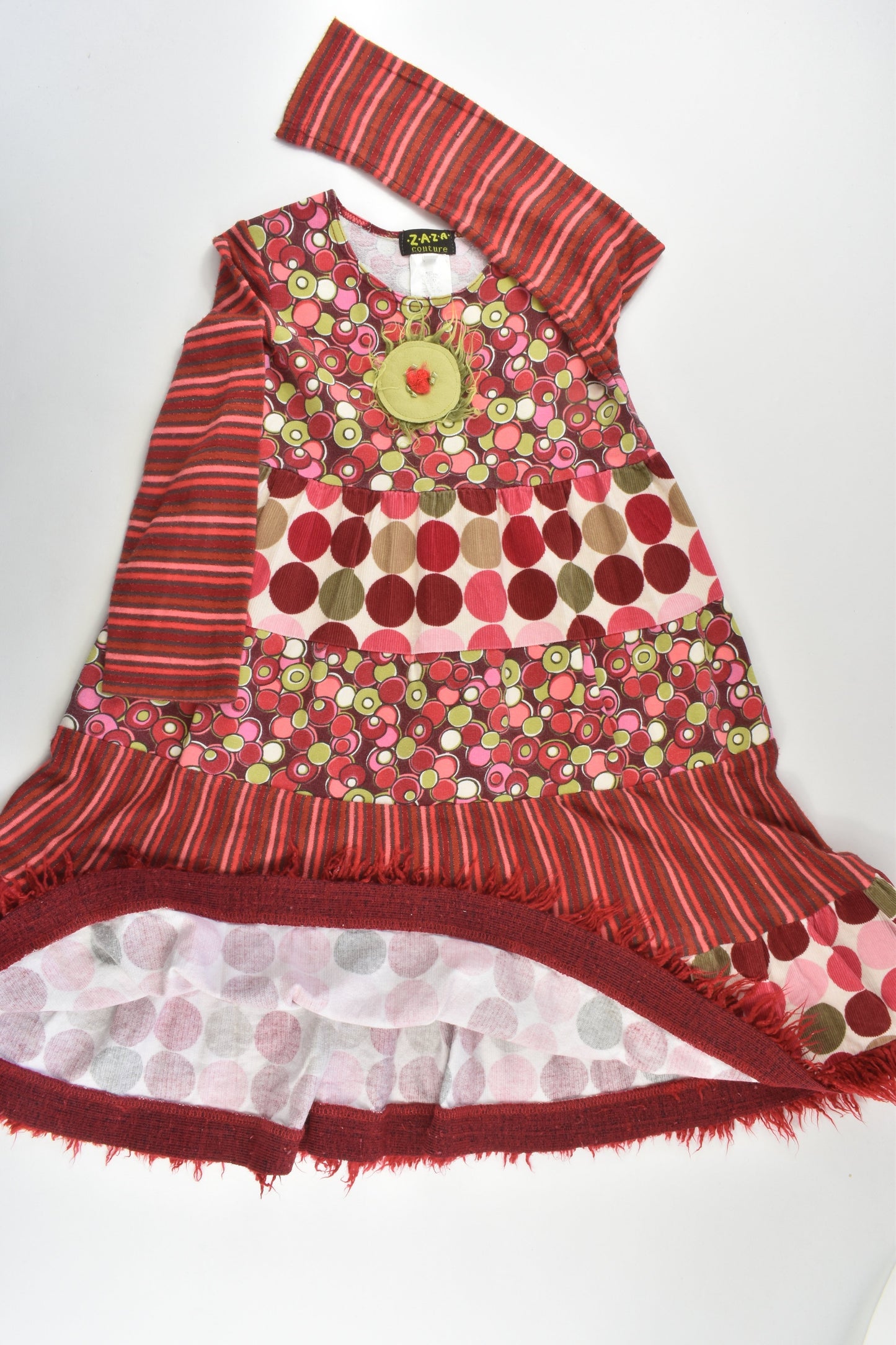 Zaza Couture (Letvia) Size 6 Colourful Dress