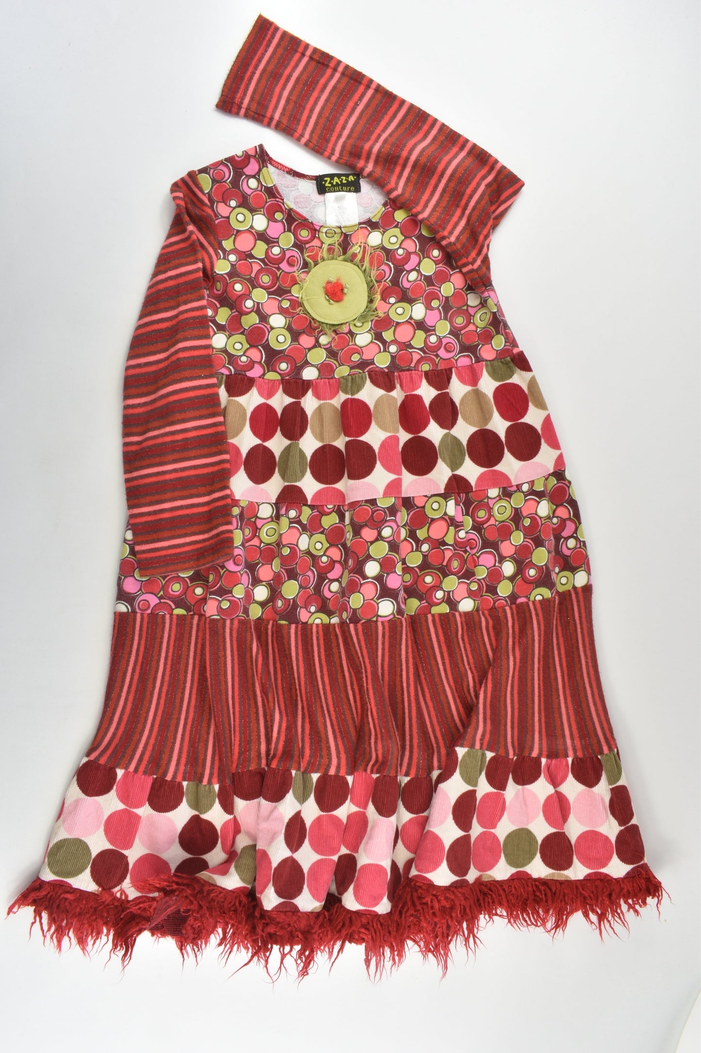 Zaza Couture (Letvia) Size 6 Colourful Dress