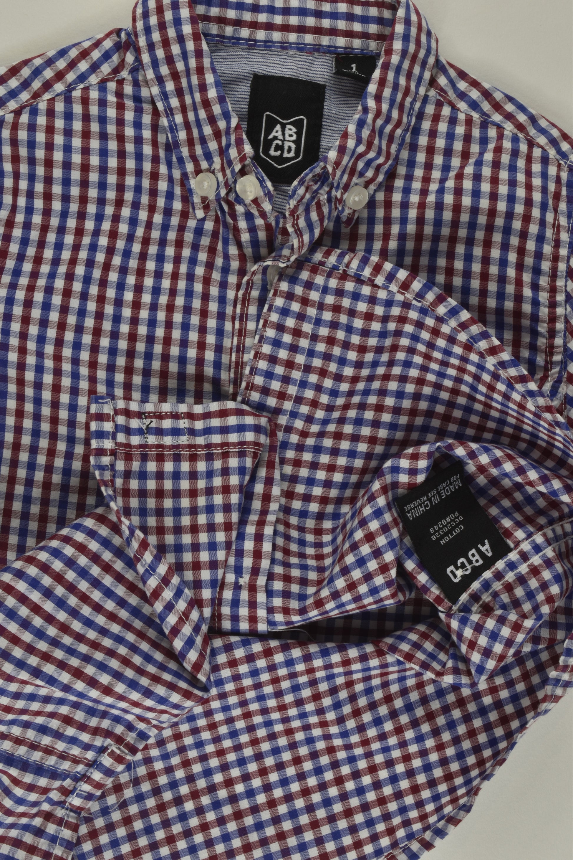 ABCD Indie Kids by Industrie Size 1 Button-up Shirt
