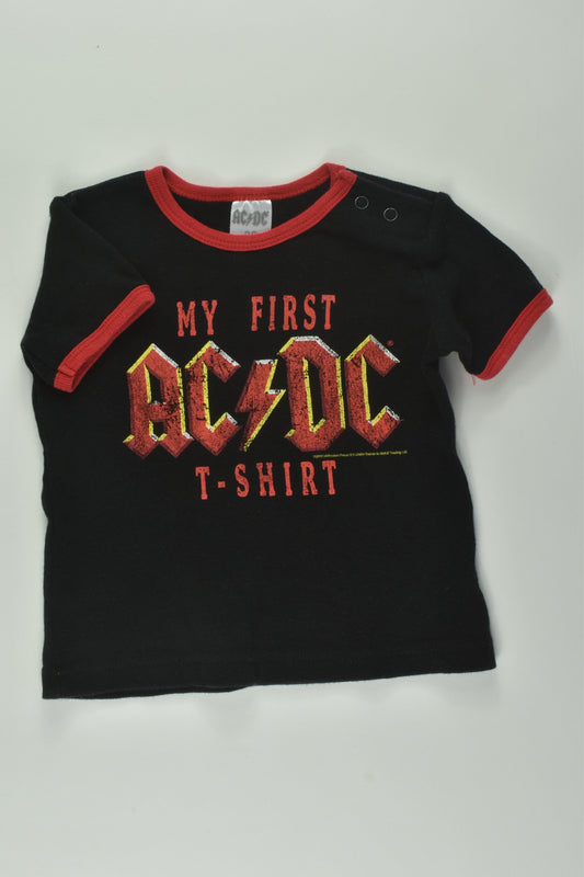 AC/DC Size 00 T-shirt