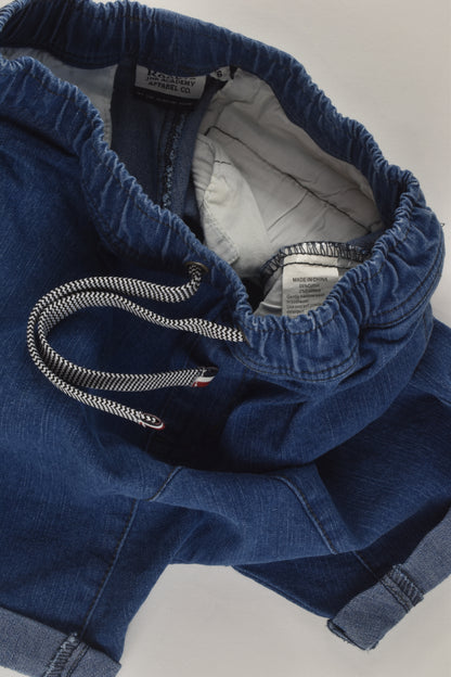 Academy Rookie Size 8 Stretchy Denim Shorts