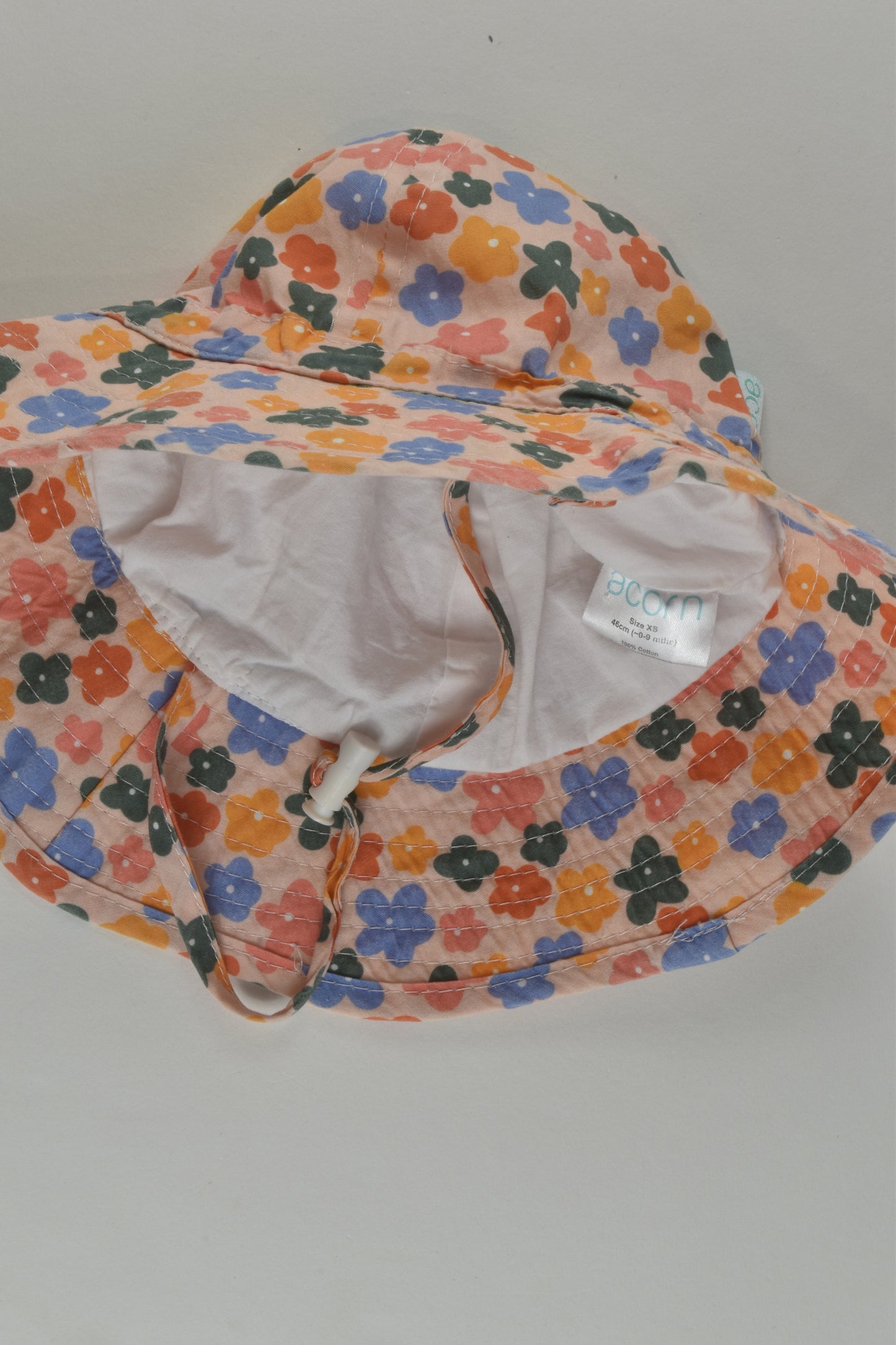 Acorn Size 0-9 months Sun Hat