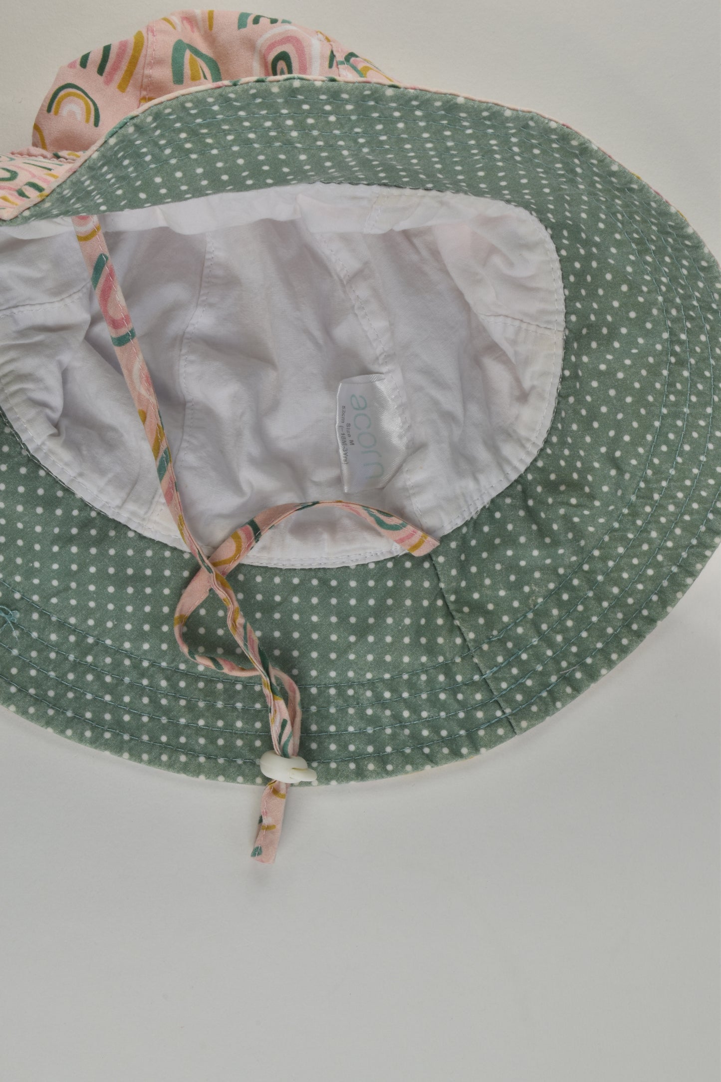 Acorn Size 18-36 months Rainbow Hat