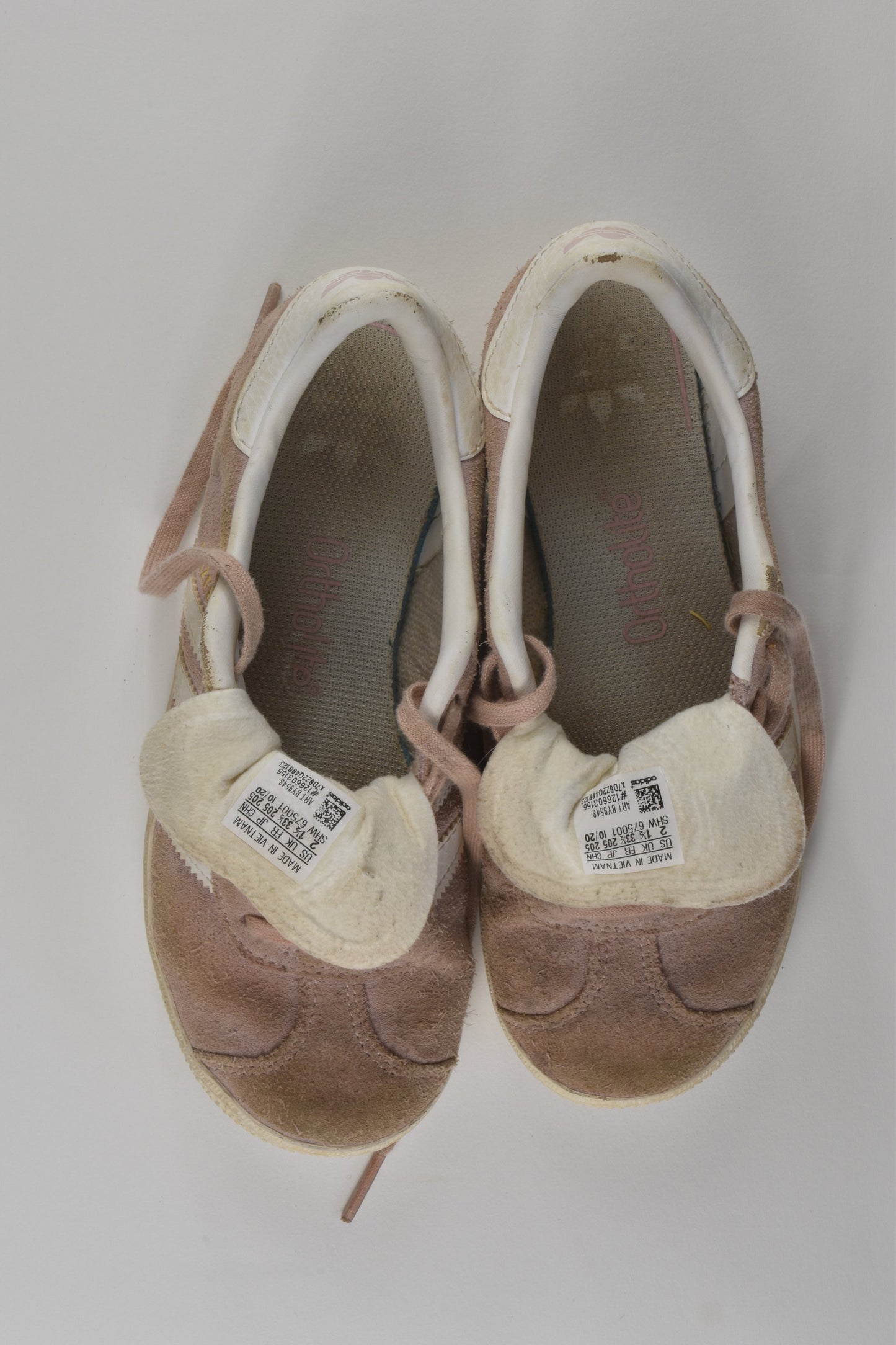 Adidas Gazelle Size US 2 Shoes