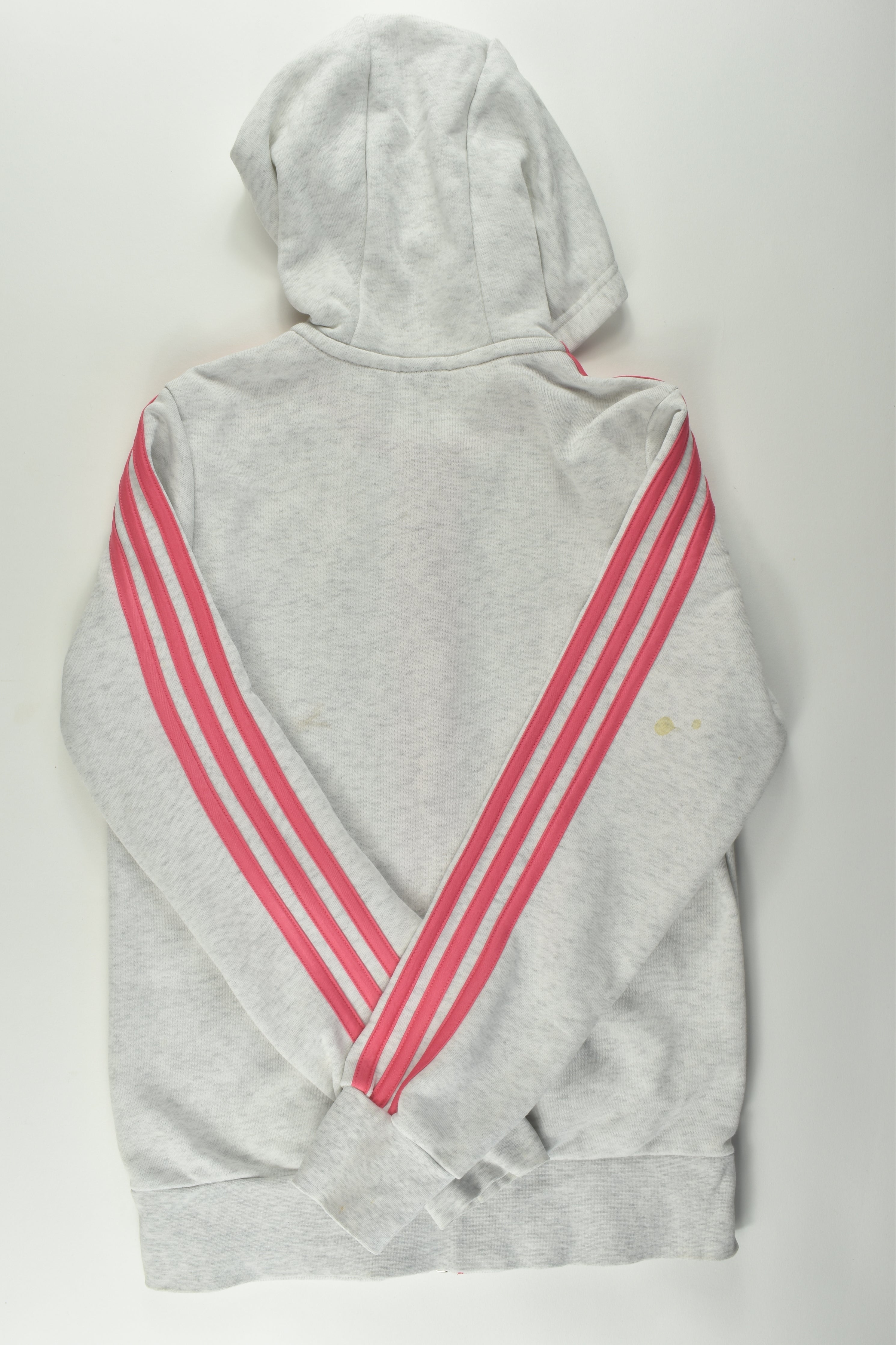 Grey and pink 2025 adidas jumper