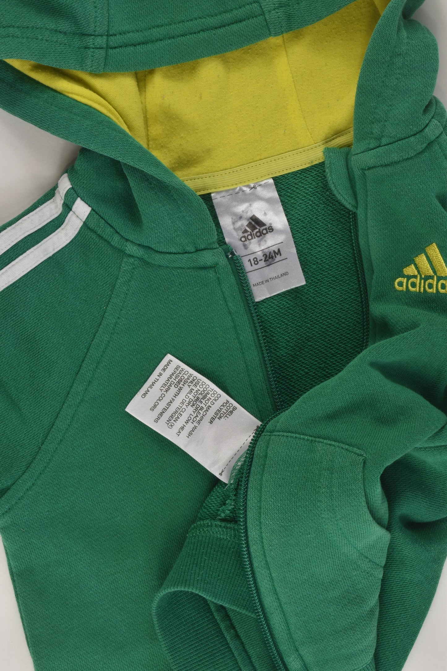 Adidas Size 2 Zip Jumper with Hood