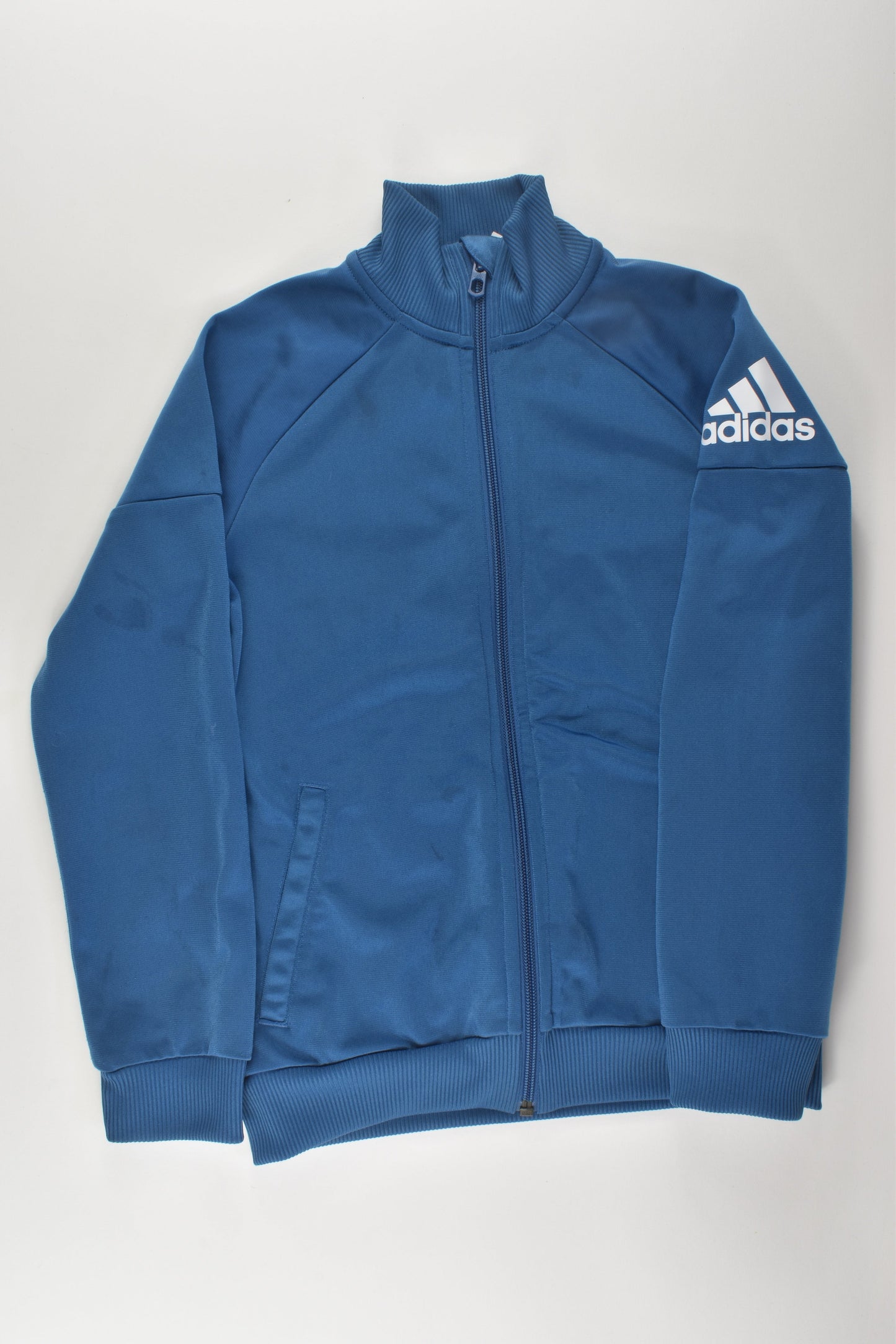 Adidas Size 7-8 Active Zip Jumper