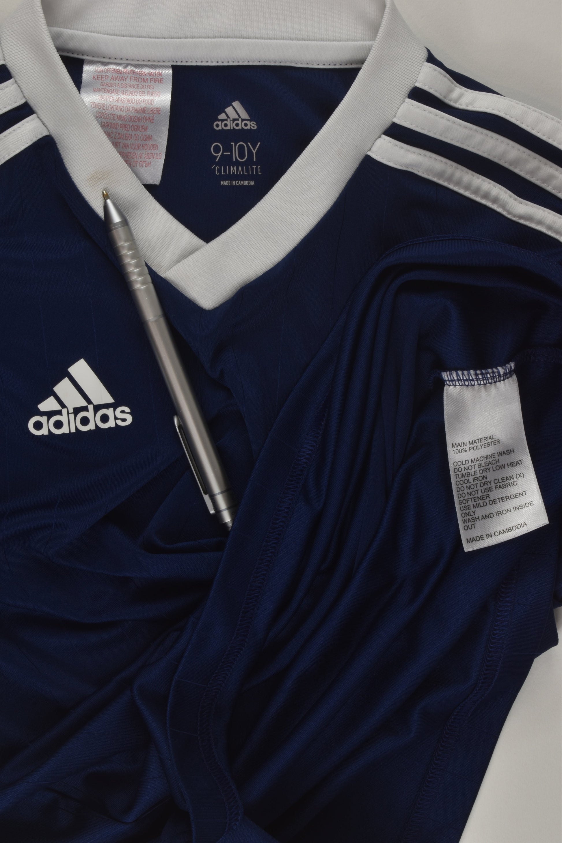 Adidas Size 9-10 Climalite Sport T-shirt