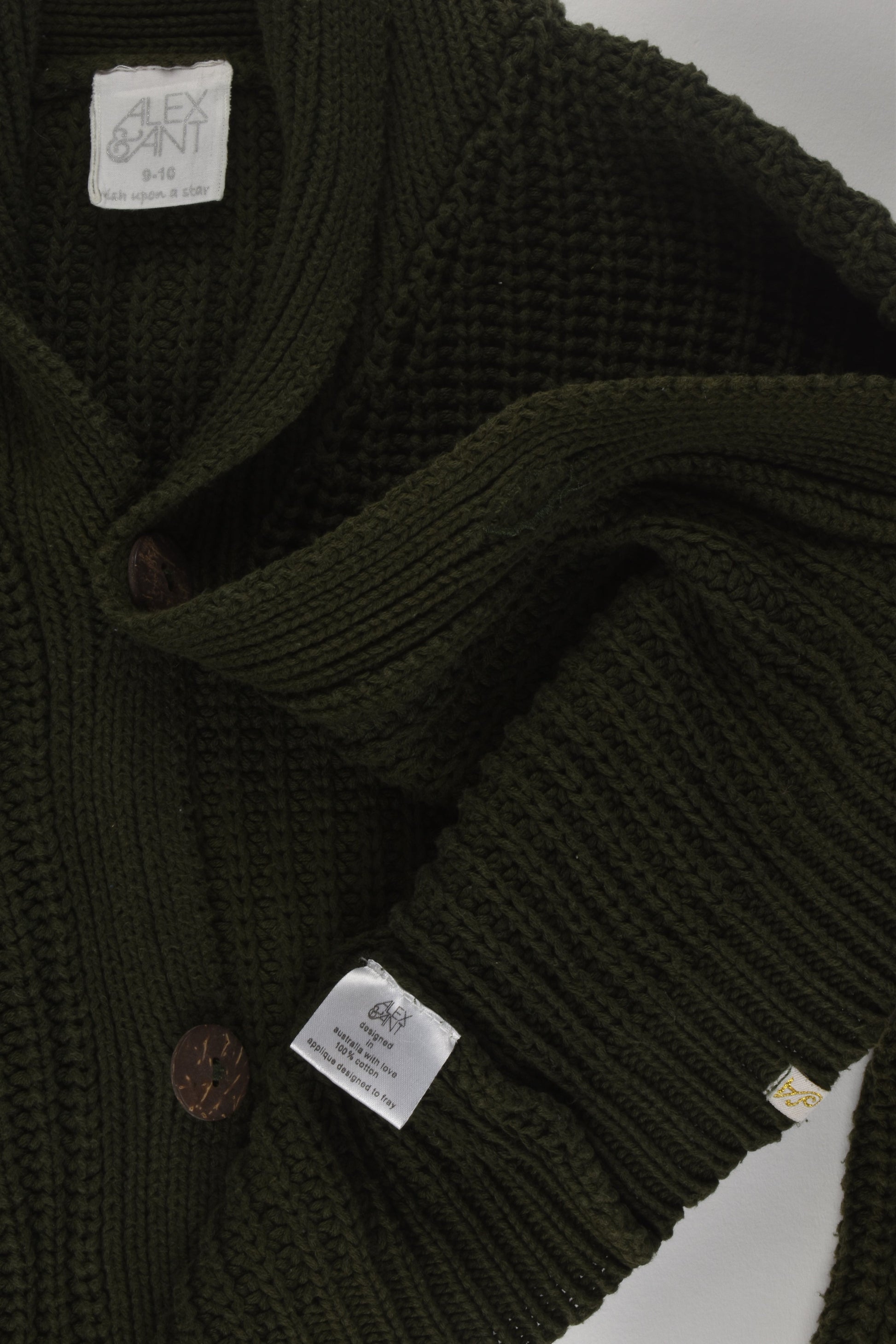 Alex & Ant Size 9-10 Chunky Cardigan