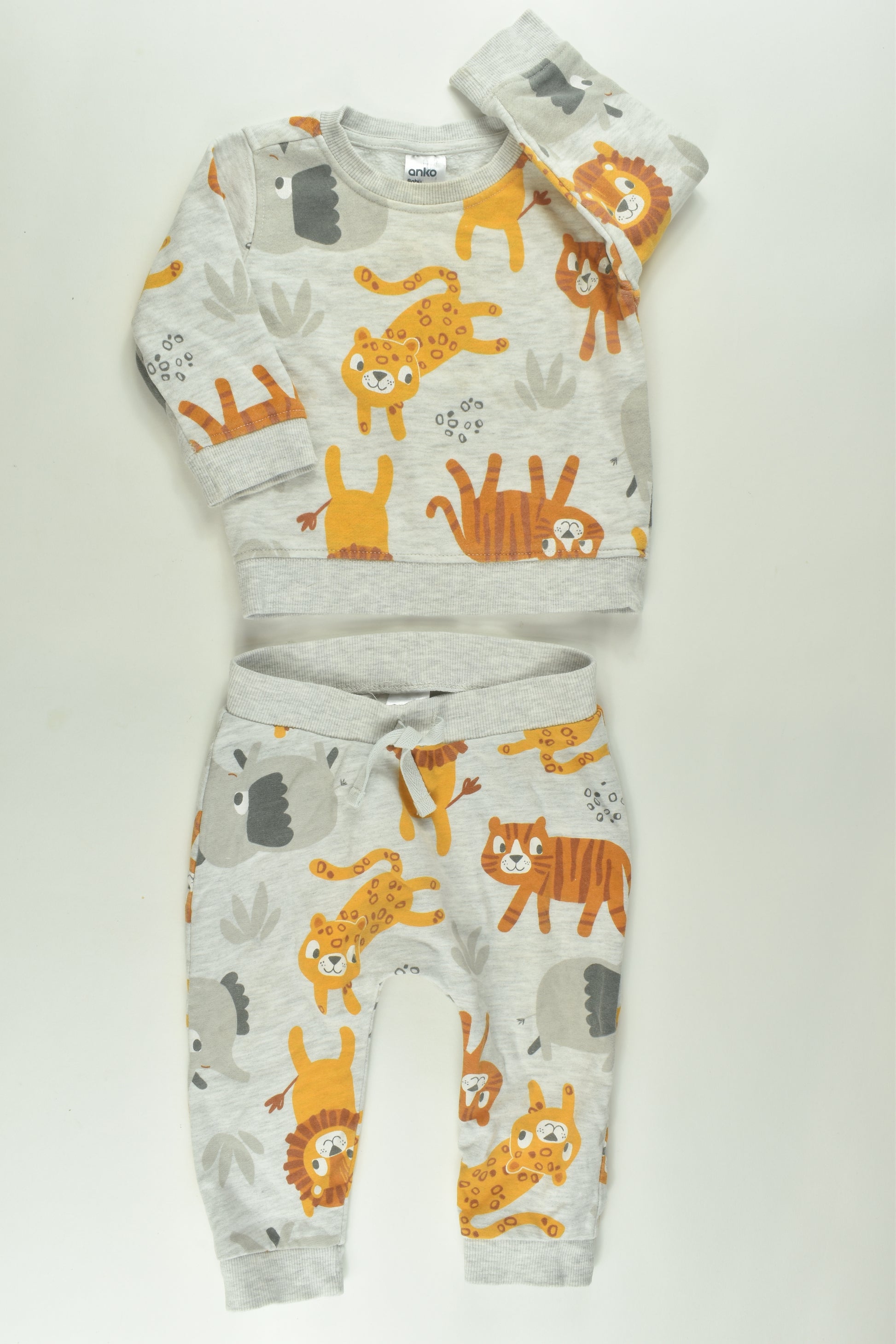Anko Size 0 Animal Tracksuit