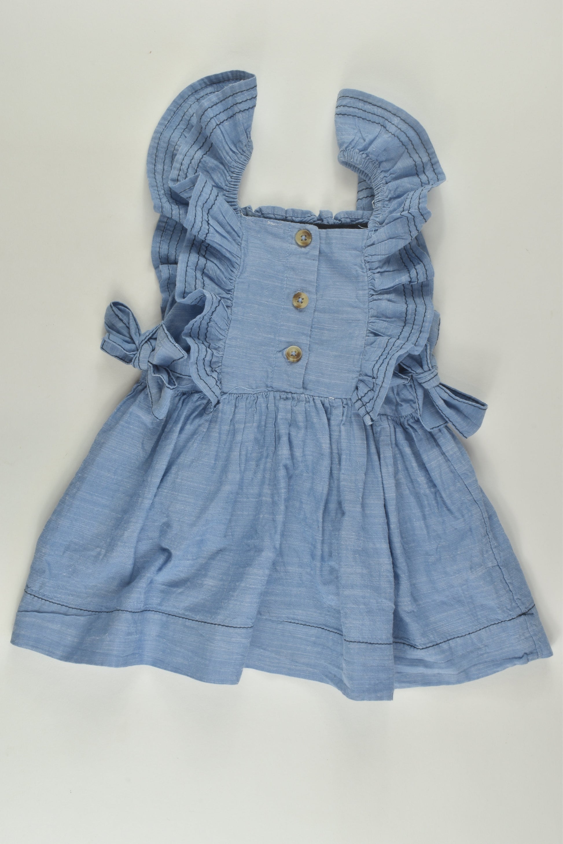 Anko Size 0 Lightweight Denim Dress