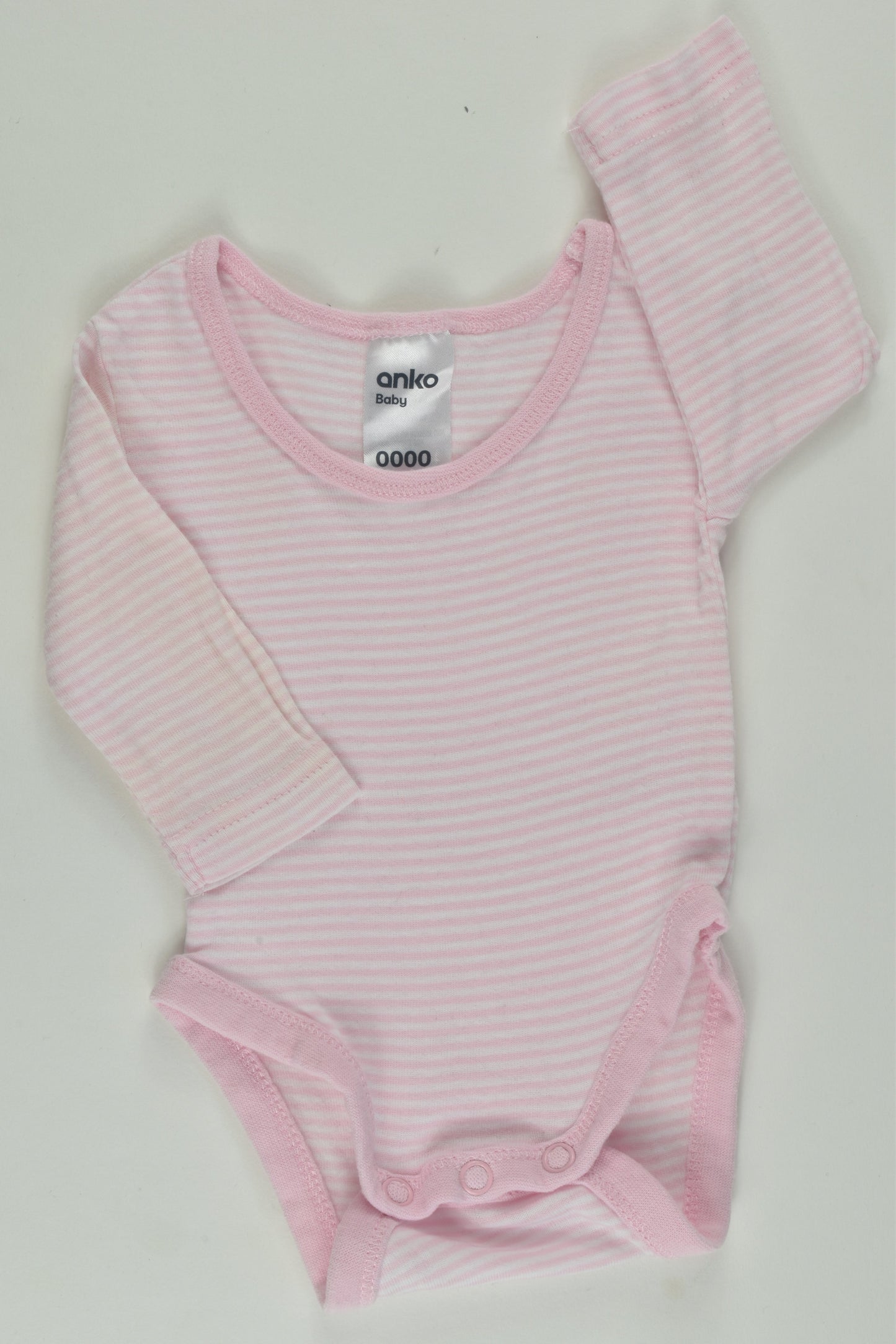 Anko Size 0000 Striped Bodysuit