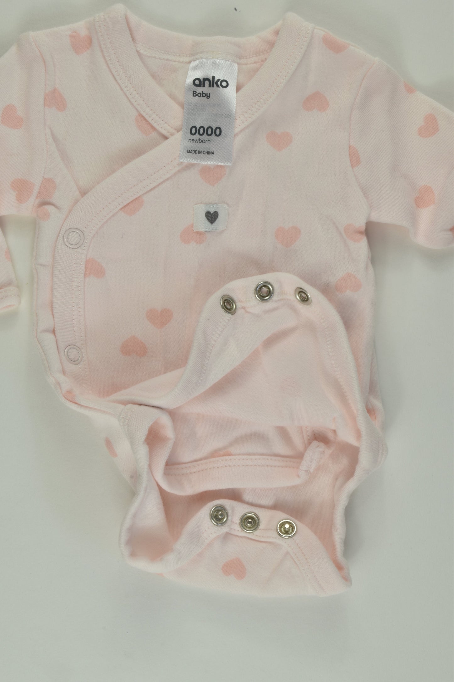 Anko Size 0000 Wrap Bodysuit