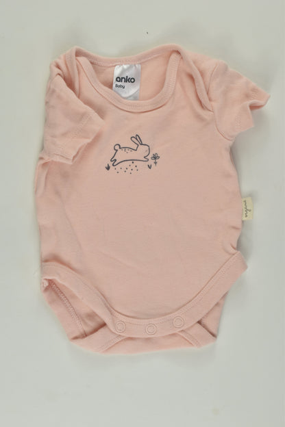 Anko Size 00000 Bunny Bodysuit