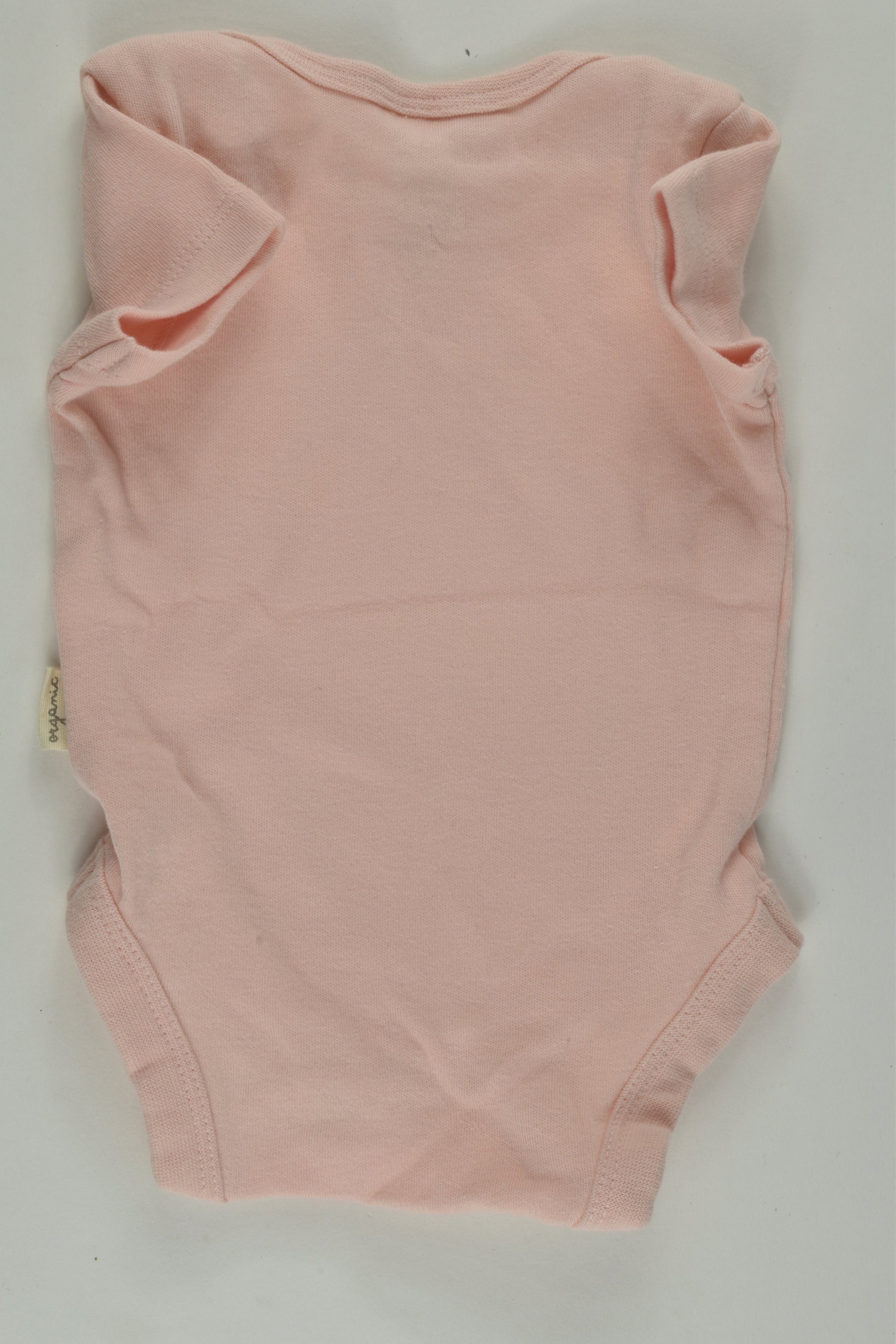 Anko Size 00000 Organic Bunny Bodysuit