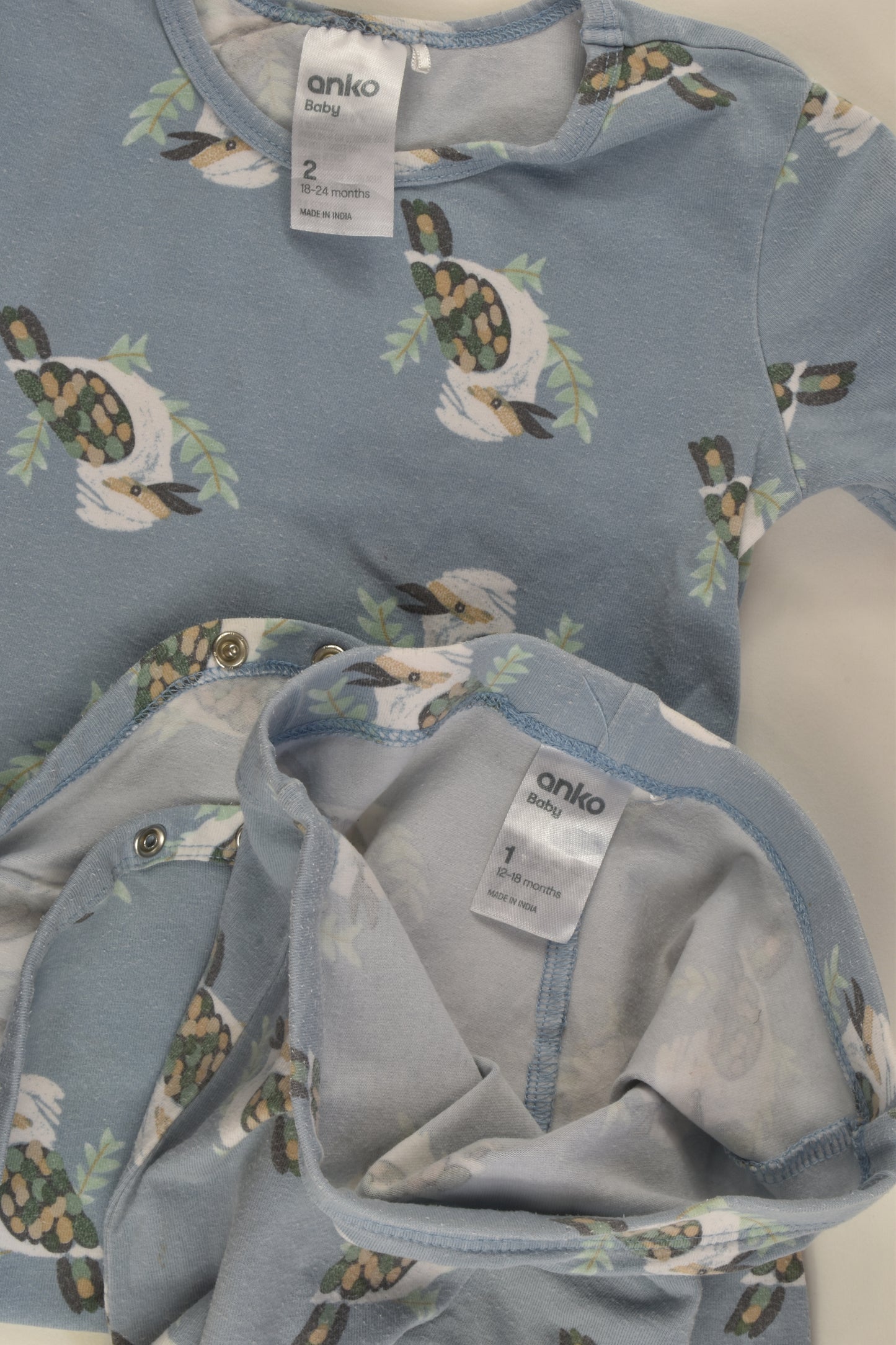 Anko Size 1-2 Kookaburra Bodysuit and Leggings