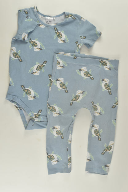 Anko Size 1-2 Kookaburra Bodysuit and Leggings