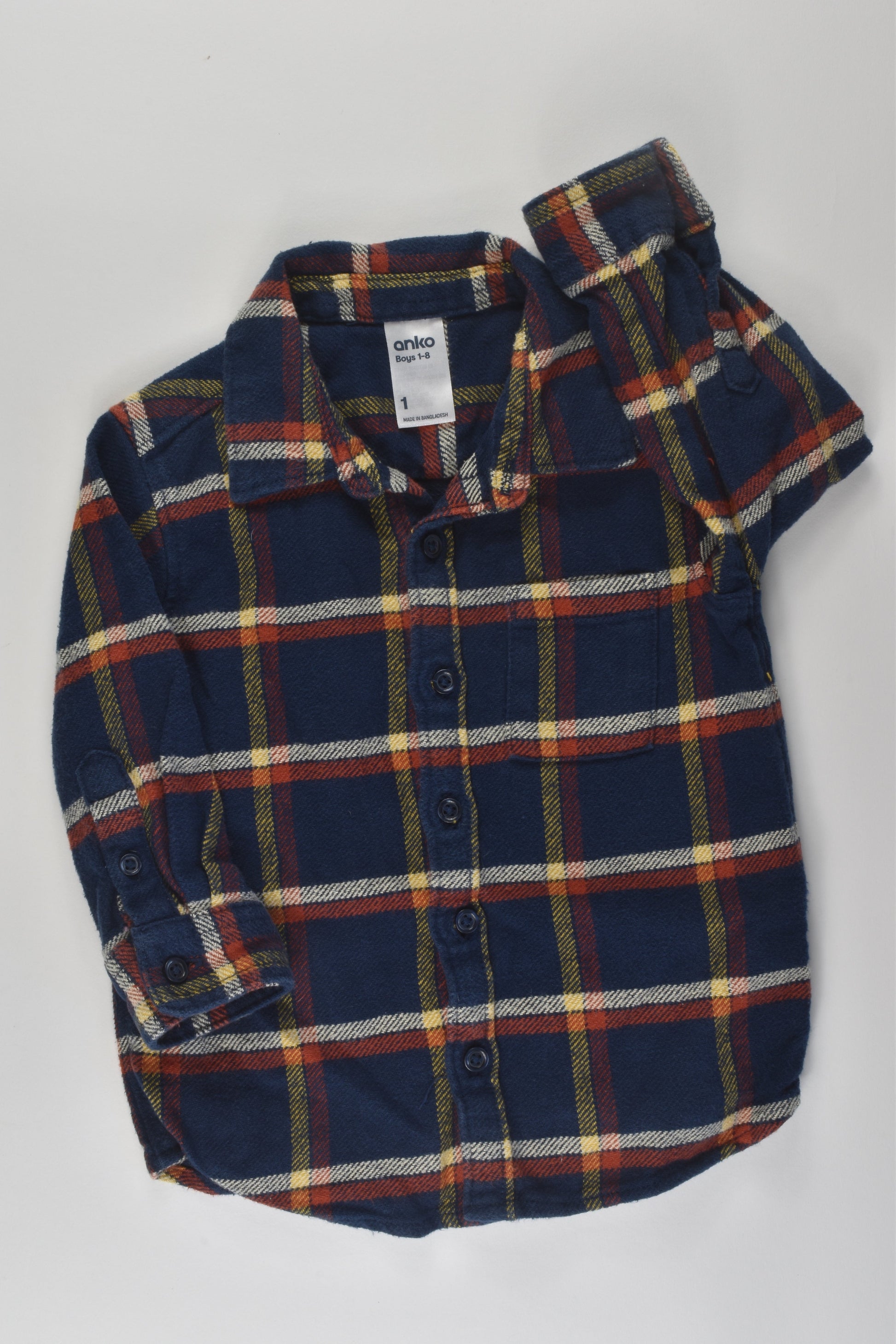 Anko Size 1 Flannel Shirt