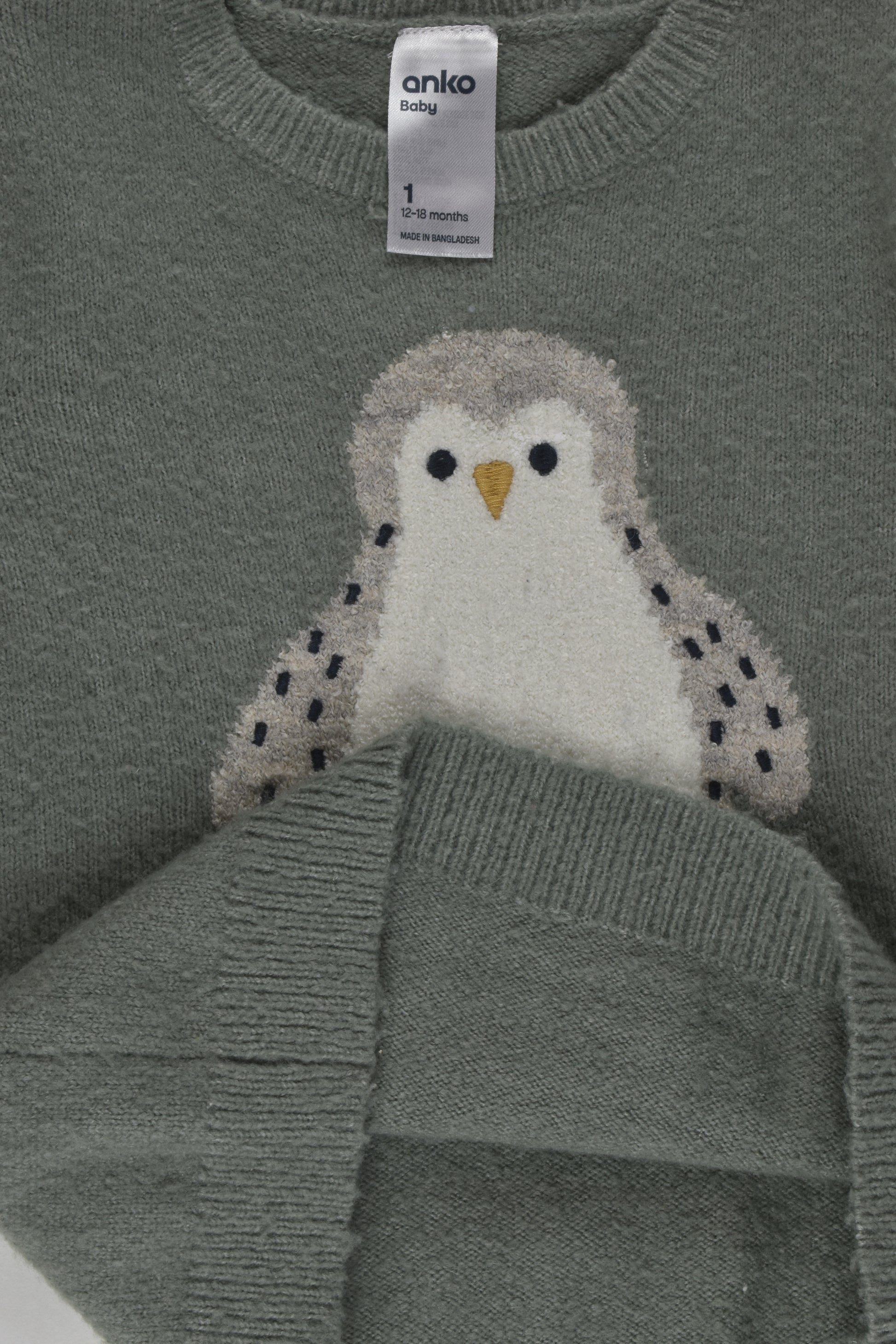 Anko Size 1 Penguin Knit Jumper