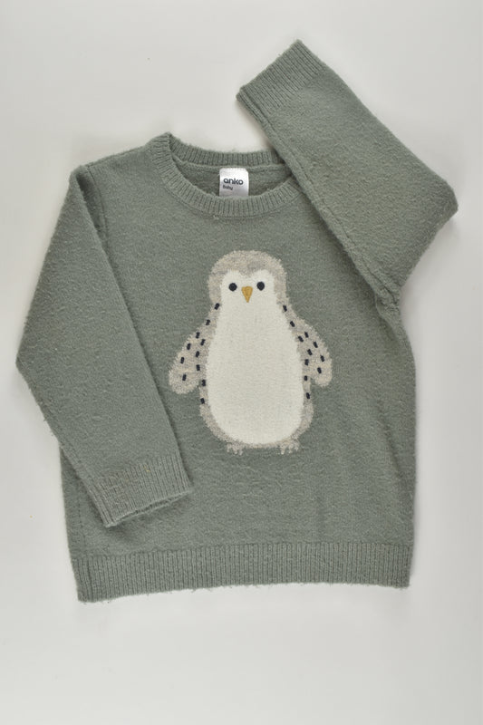 Anko Size 1 Penguin Knit Jumper