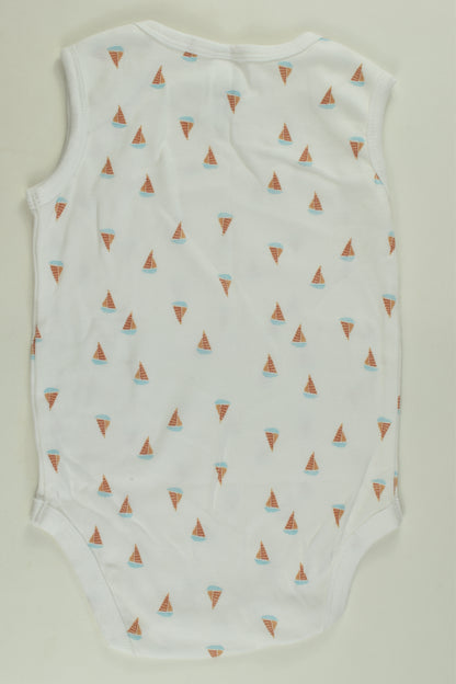Anko Size 1 Sailboat Bodysuit