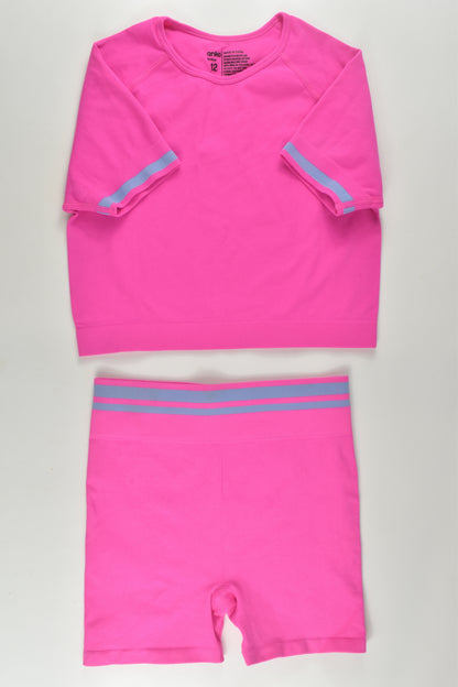 Anko Size 10-12 Active Two Piece Outfit