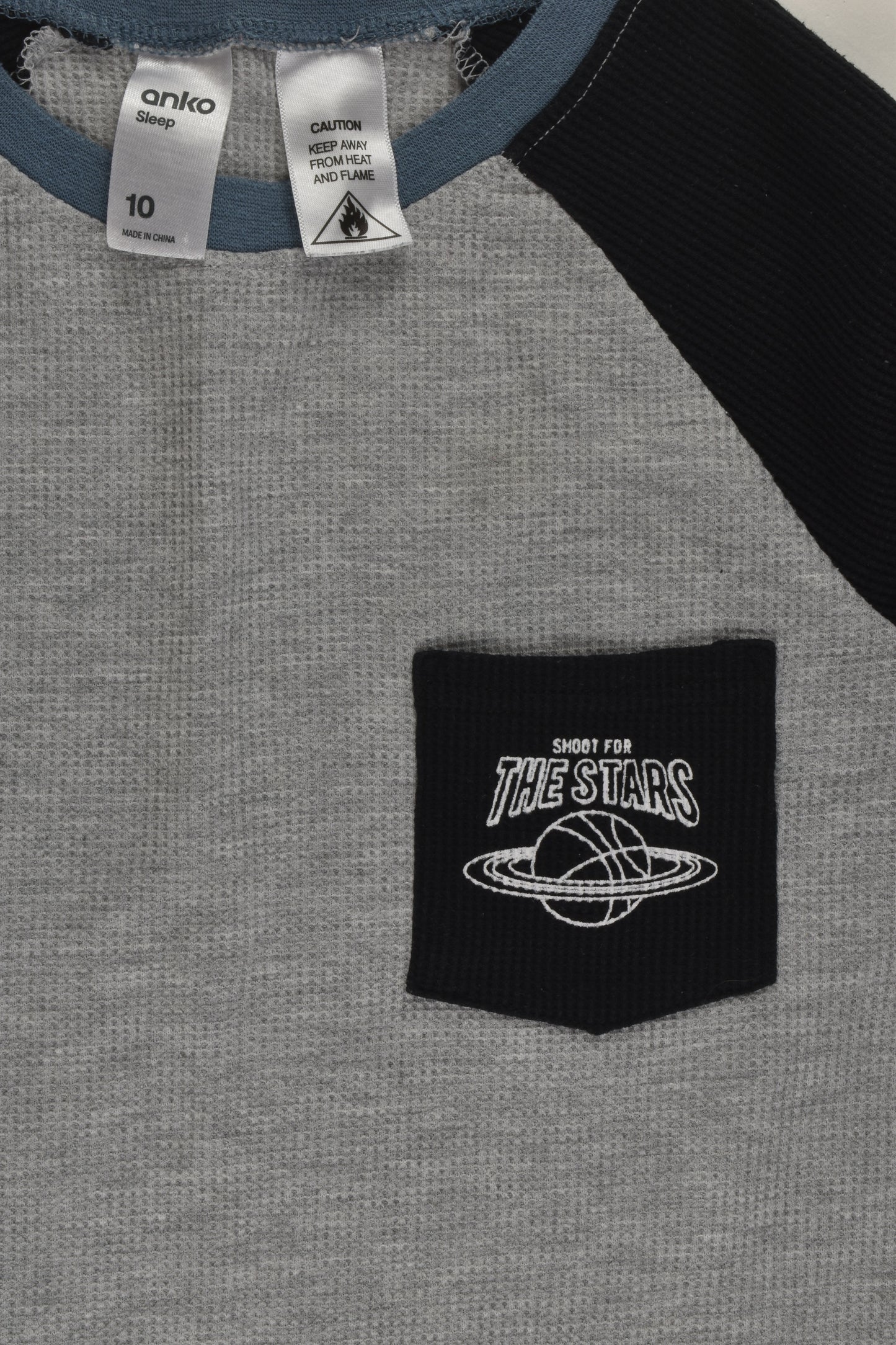 Anko Size 10 'Shoot for the Stars' Waffle Top